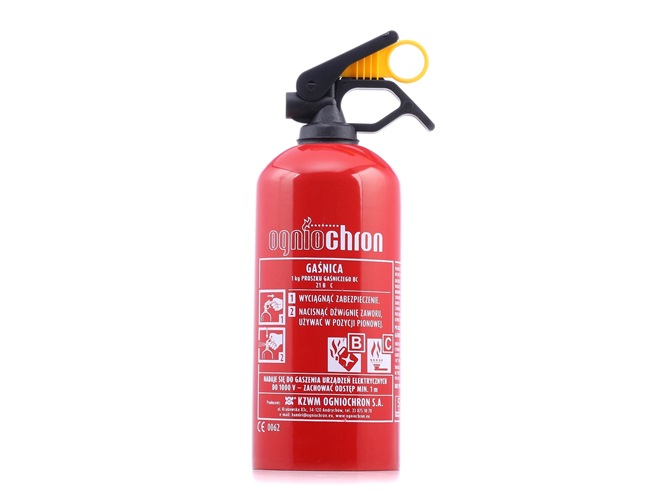 GP1Z BC 1KG Extinguisher Dry Powder, 1kg, Time Domain: 6 sek from OGNIOCHRON at low prices - buy now!