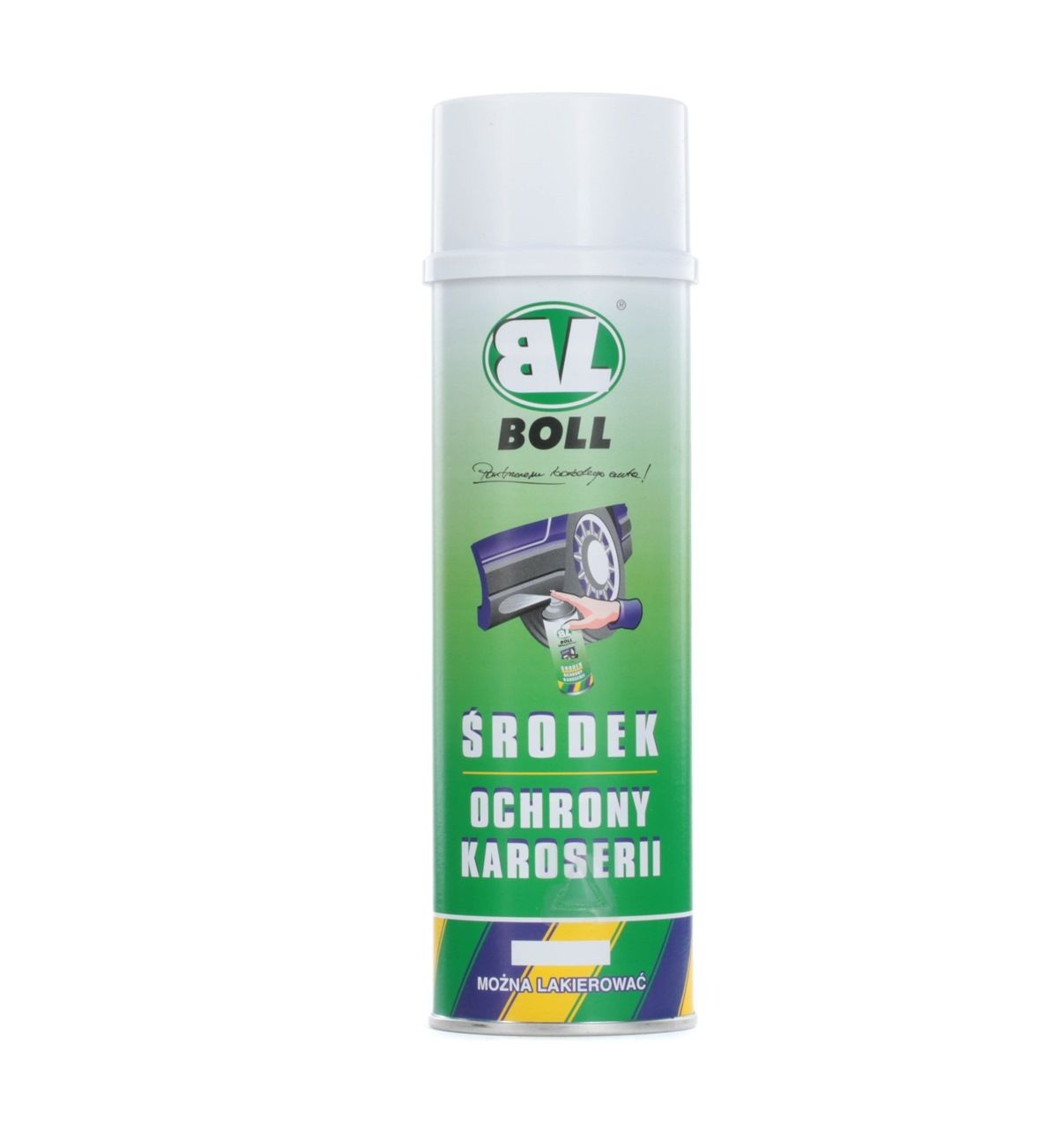 BOLL 001002 Stone chip shield aerosol, Capacity: 500ml, white, Over-paintable