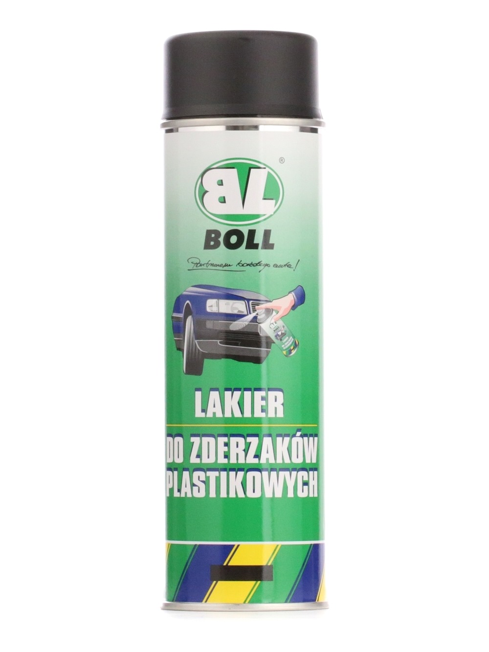 BOLL 001016 Paint for plastic bumpers aerosol, Capacity: 500ml, black
