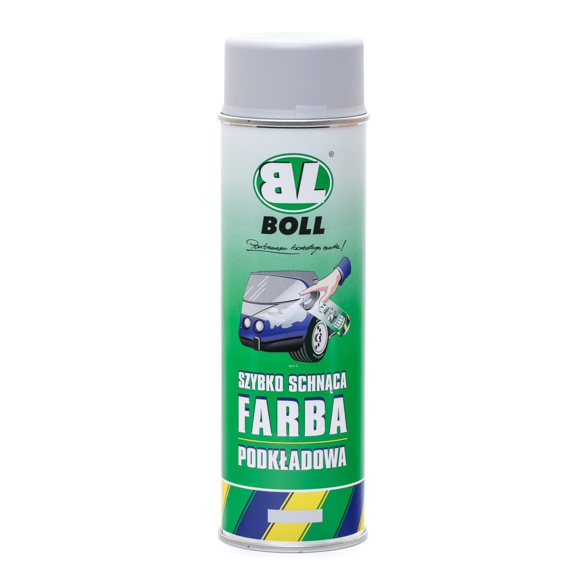 BOLL 001021 Car paint primers aerosol, Capacity: 500ml, grey