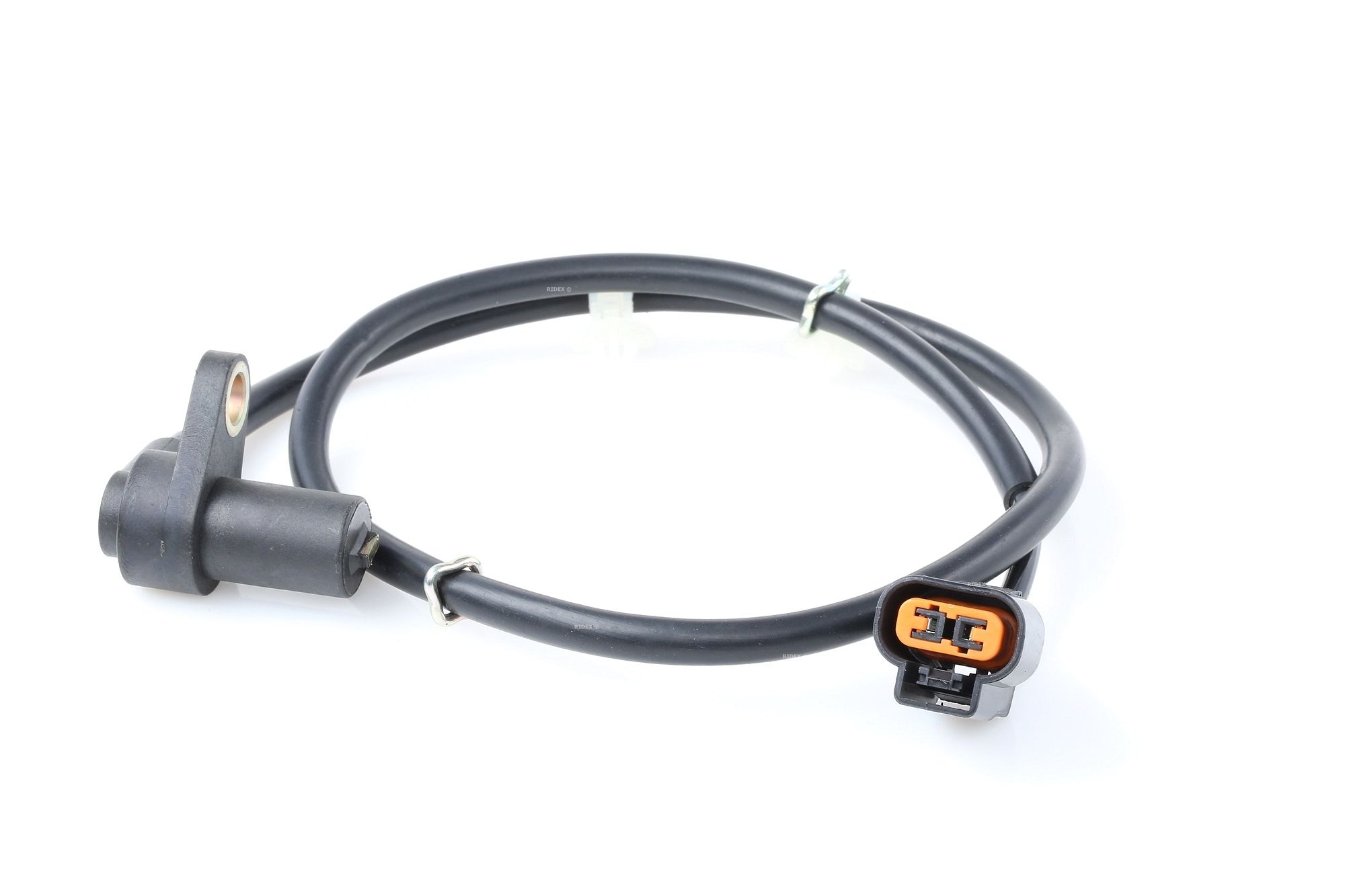 RIDEX 412W0441 ABS sensor Rear Axle Left, Inductive Sensor, 2-pin connector, 730mm, 1,45 kOhm, 800mm, 28mm, oval