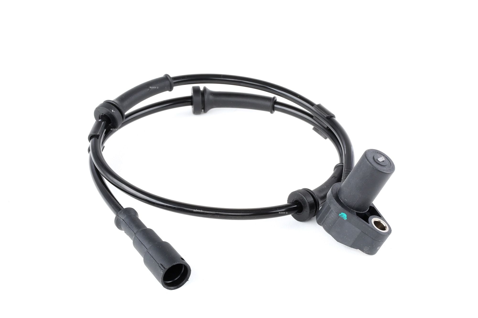 RIDEX Rear Axle Right, 2-pin connector, 780mm, 28,1mm, 12V, Electric, black Number of pins: 2-pin connector Sensor, wheel speed 412W0469 buy