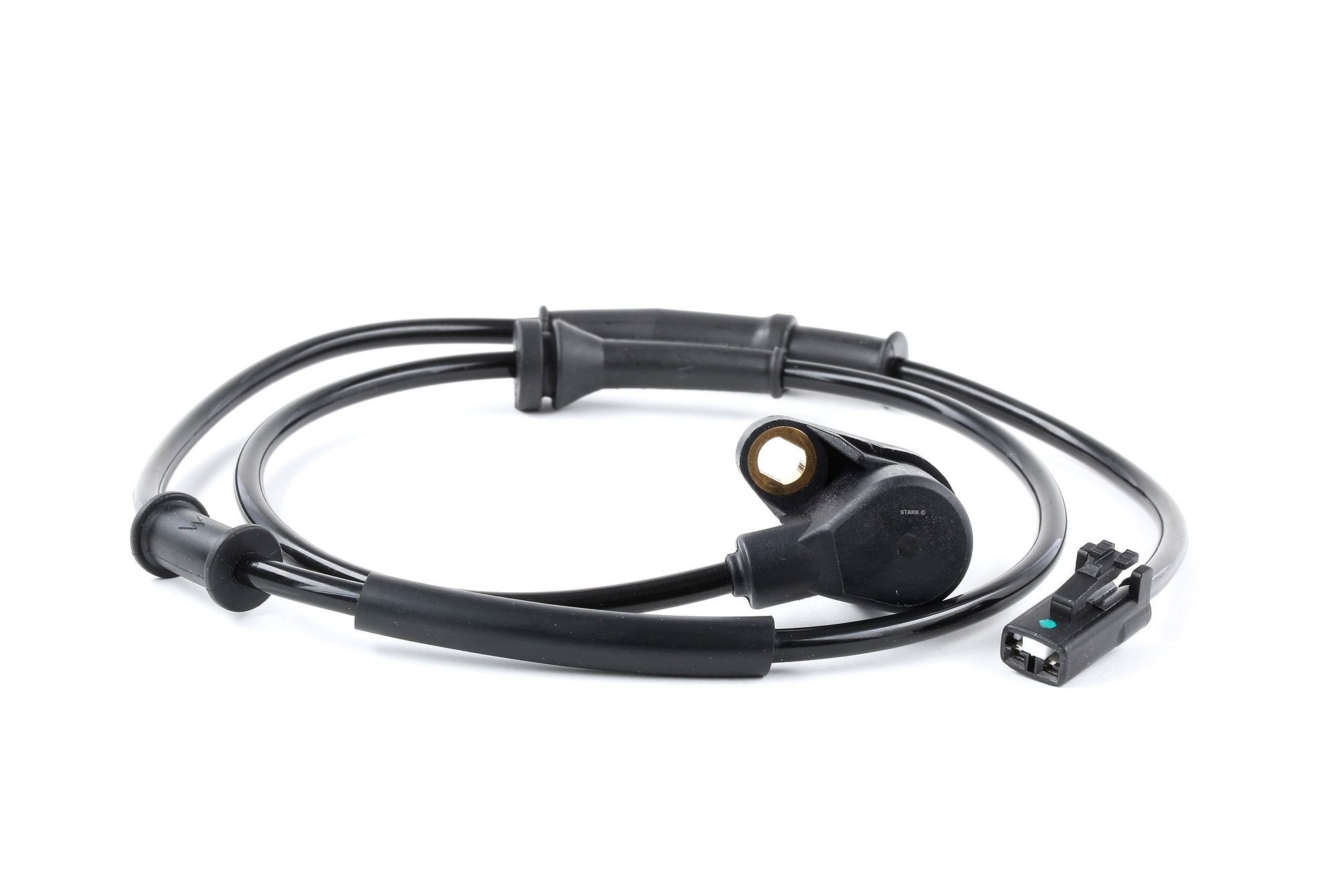 STARK Right Front, Inductive Sensor, 2-pin connector, 880mm, 1,35 kOhm, 28,5mm, 12V Number of pins: 2-pin connector Sensor, wheel speed SKWSS-0350537 buy