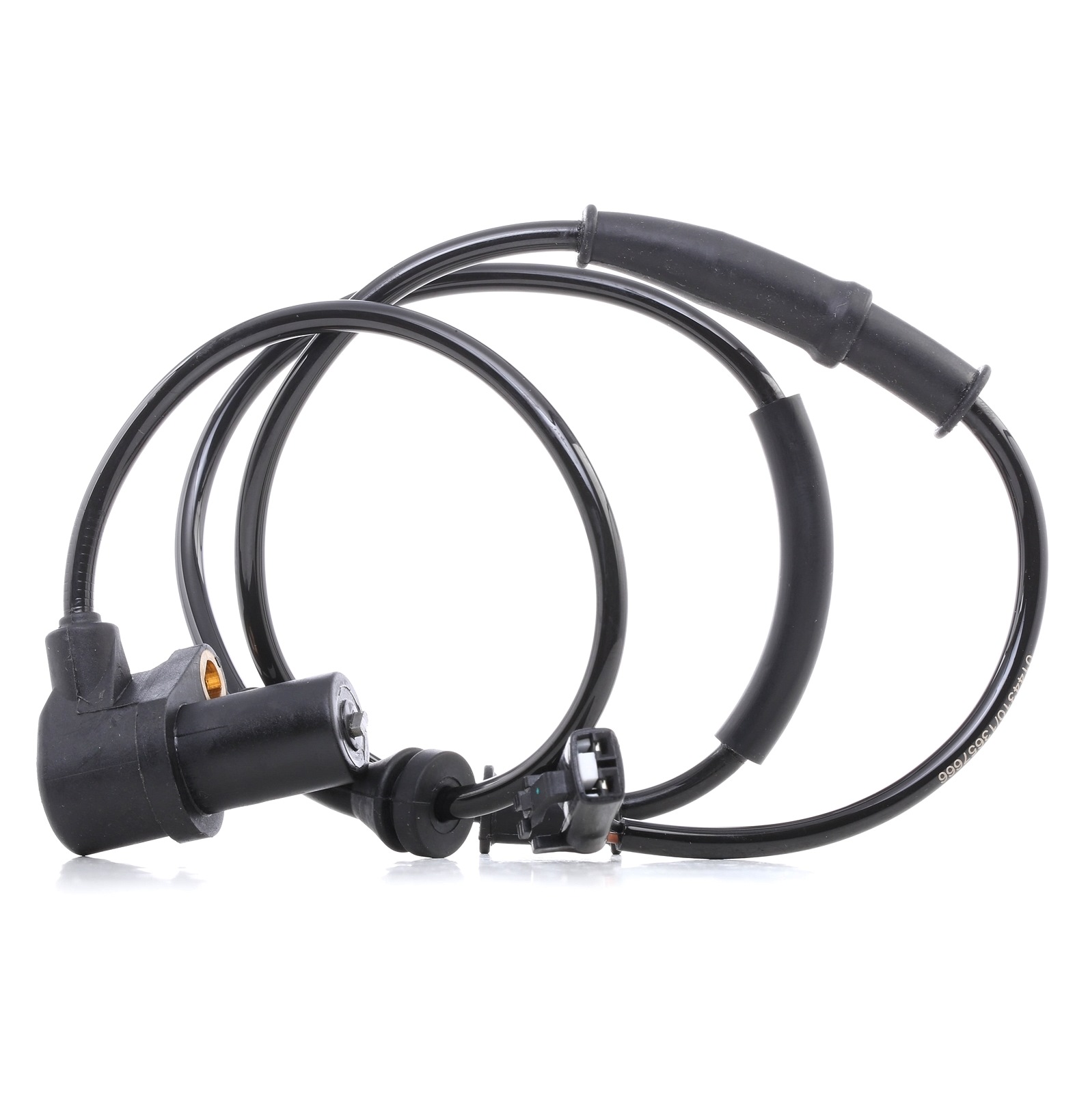 STARK Left Front, Inductive Sensor, 2-pin connector, 870mm, 940mm, 28mm, black, rectangular Overall Length: 940mm, Number of pins: 2-pin connector Sensor, wheel speed SKWSS-0350542 buy