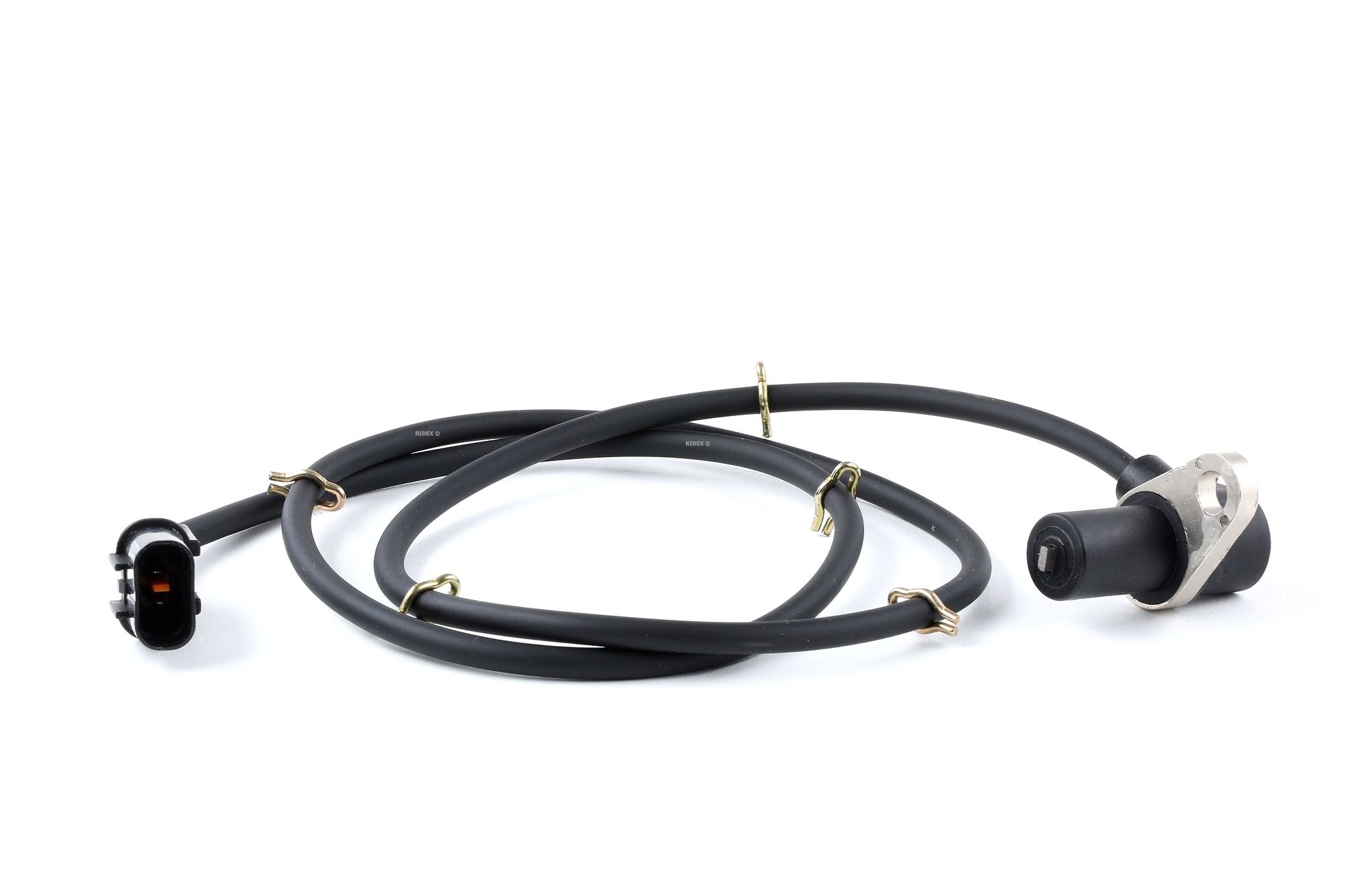 RIDEX Vooras links, Met kabel, Passieve sensor, 1085mm, 27,8mm, zwart ABS sensor 412W0668 koop goedkoop