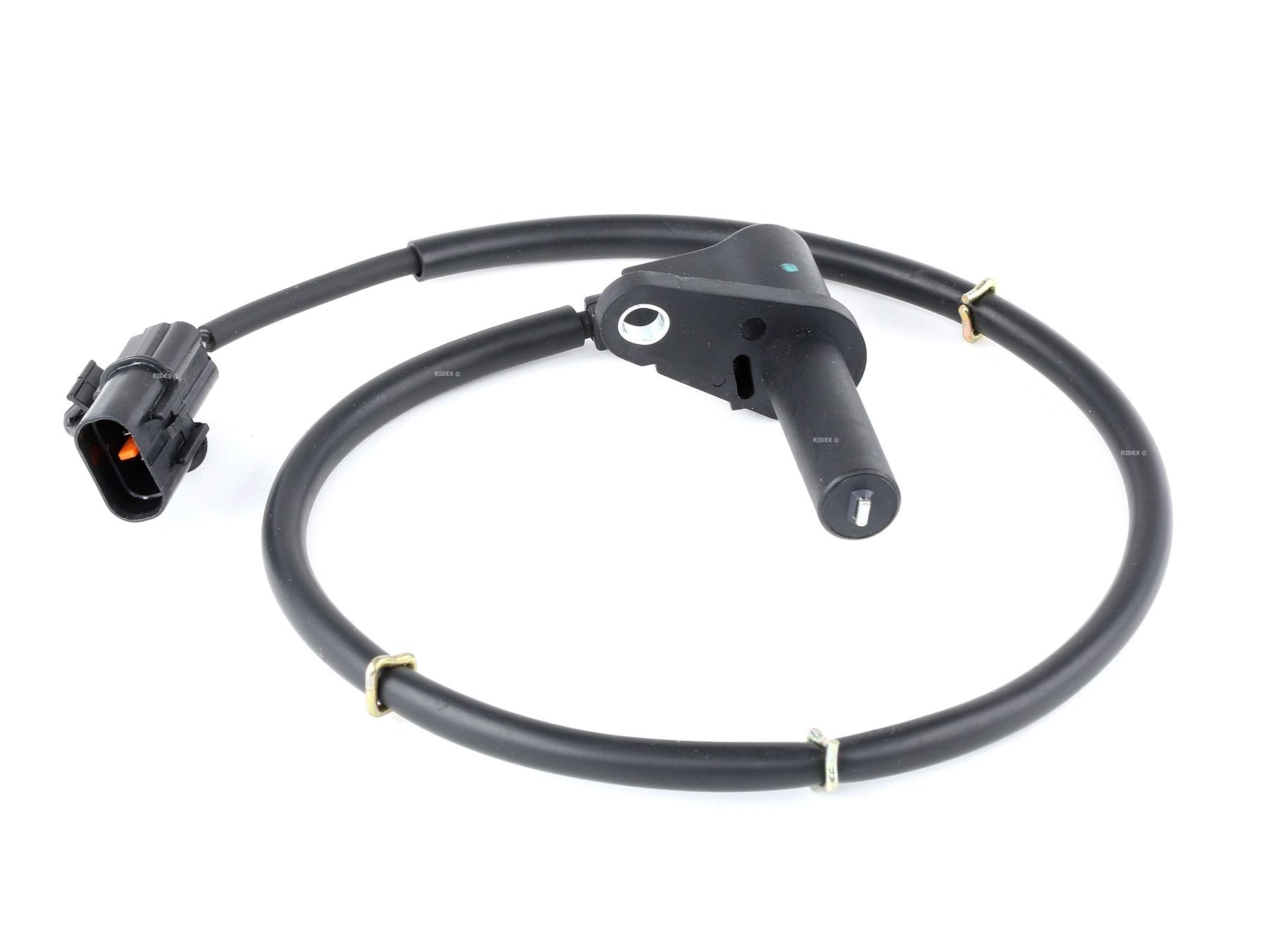 RIDEX Raddrehzahlsensor 412W0671 Hinterachse links, passiver Sensor, 585mm, schwarz Länge: 585mm
