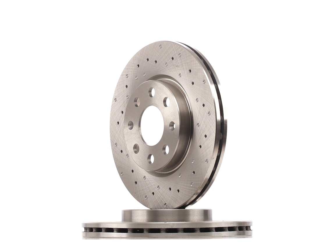 RIDEX Front Axle, 257x22mm, 4, perforated/vented Ø: 257mm, Num. of holes: 4, Brake Disc Thickness: 22mm Brake rotor 82B1747 buy