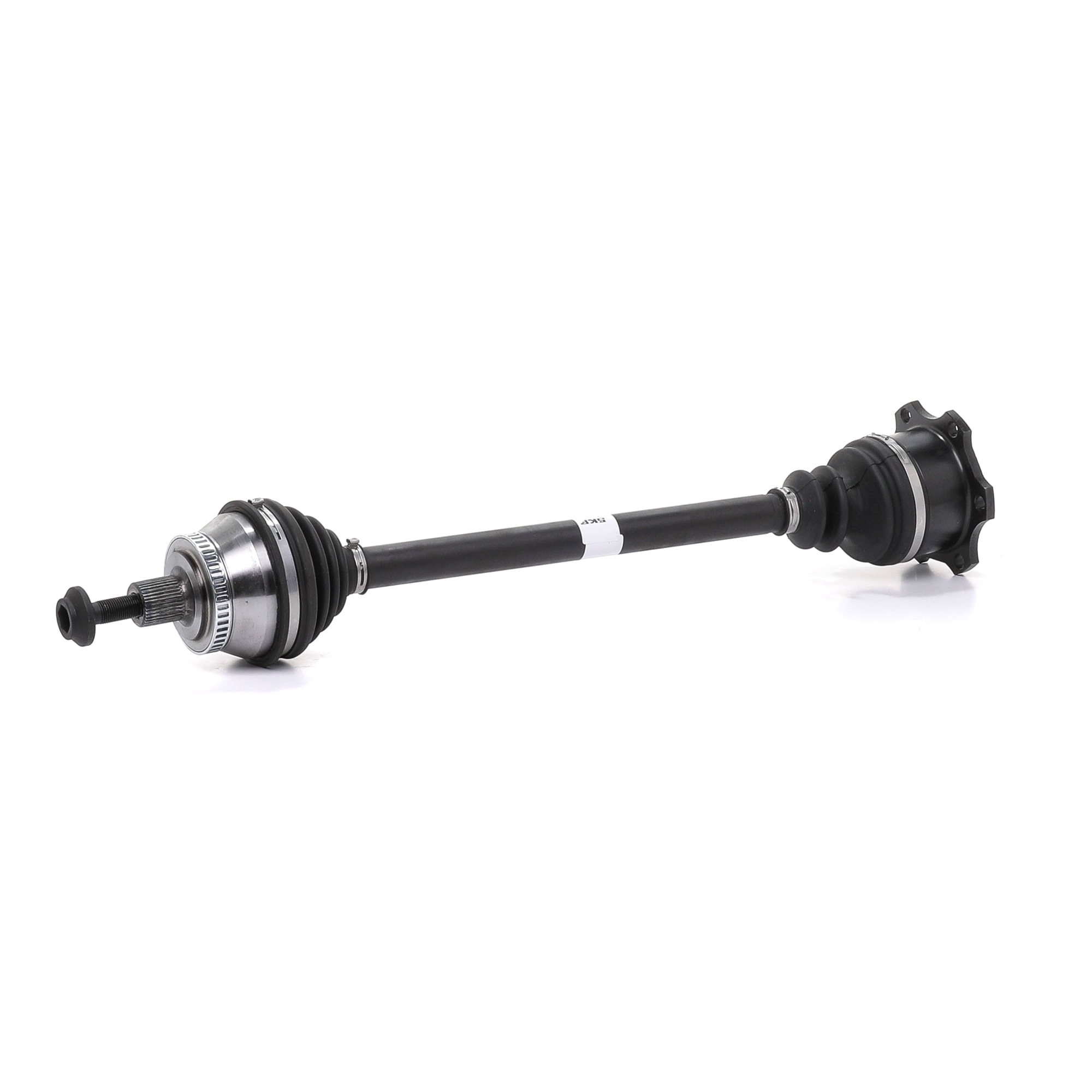 VKJC 5530 SKF 624mm Lengte: 624mm, Buitenvertand. wiel zijde: 38, Aantal tanden, ABS-ring: 45 Aandrijfas VKJC 5530