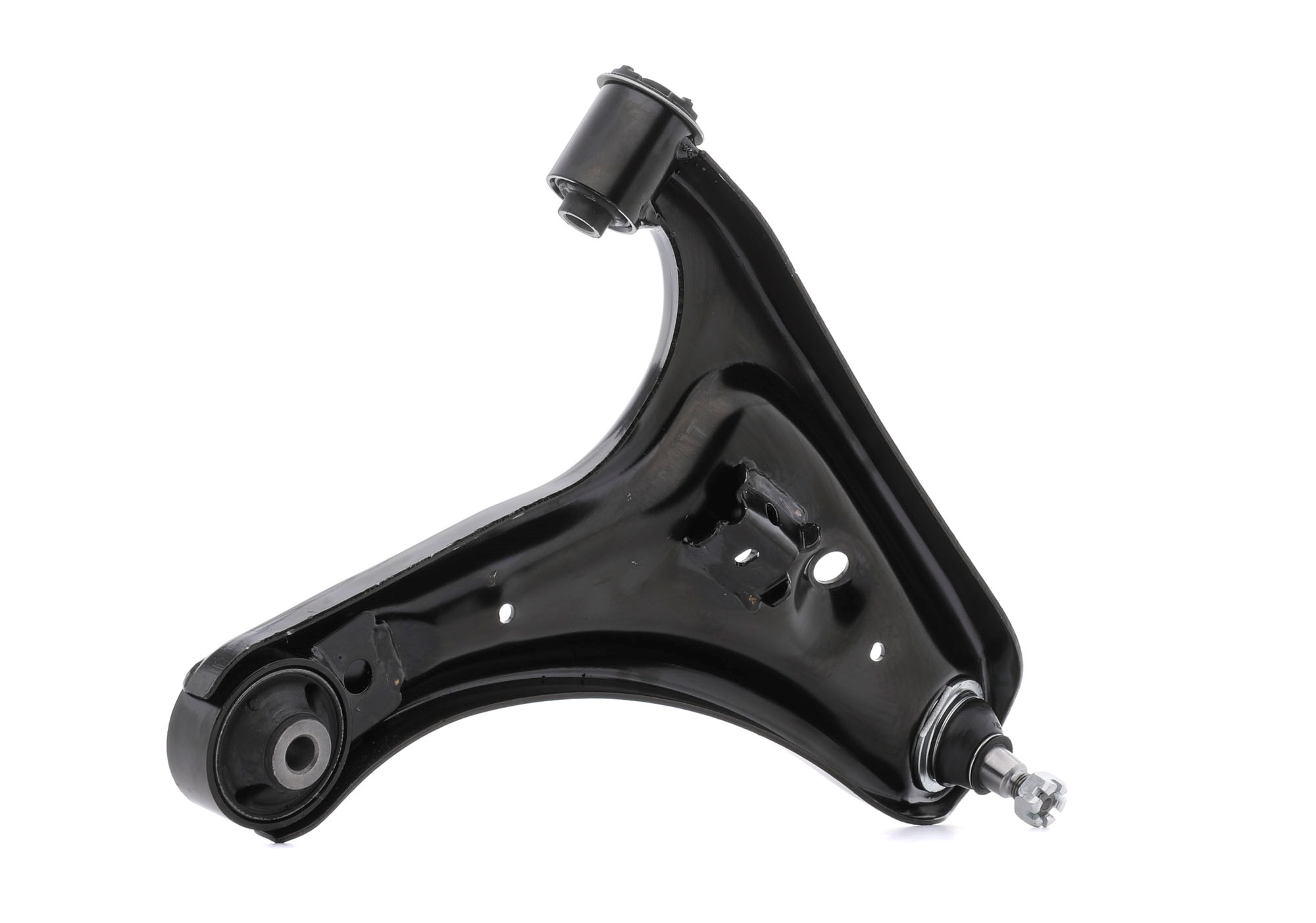 RIDEX 273C1082 Suspension arm with ball joint, Left Front, Sheet Steel