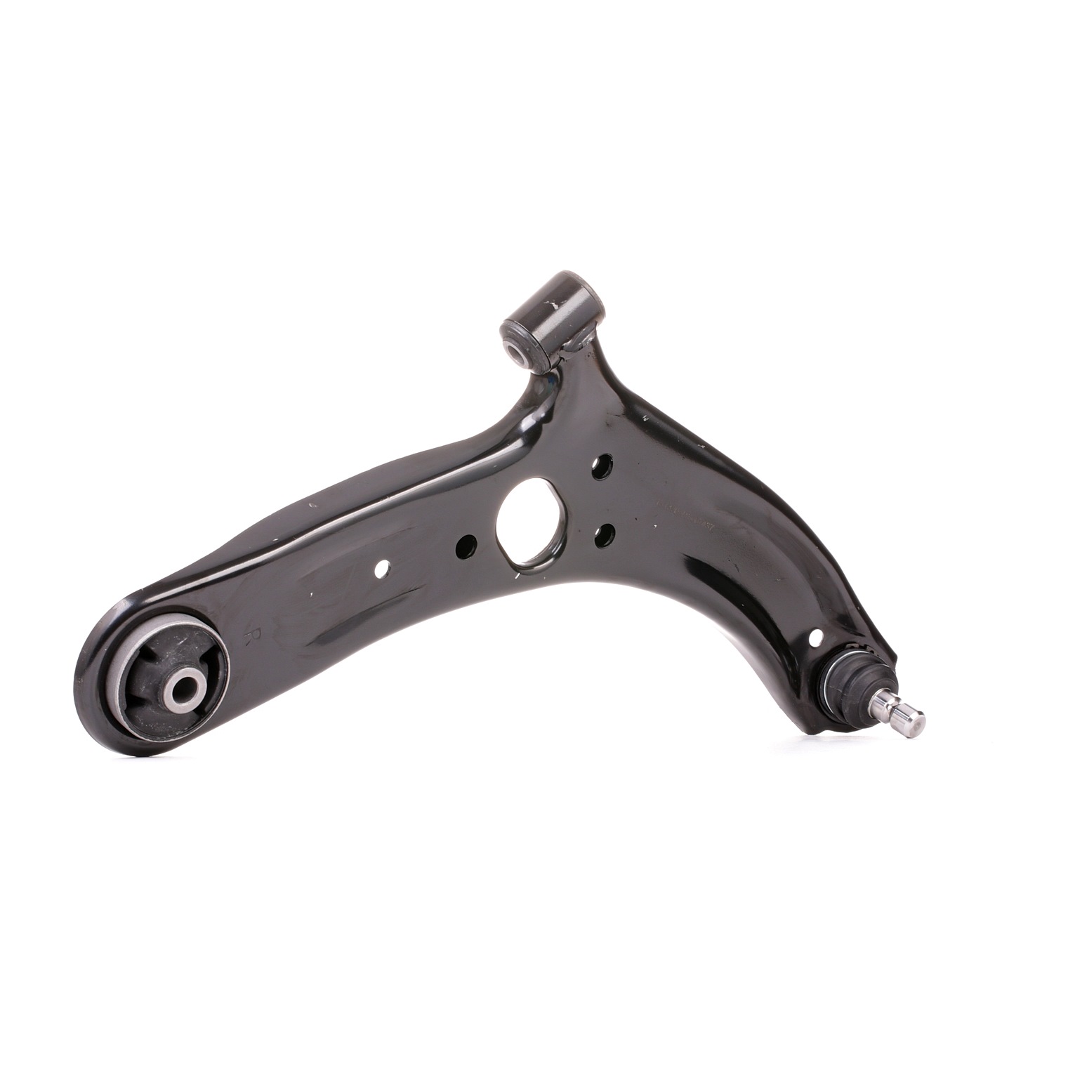 RIDEX 273C1087 Suspension arm with ball joint, Front Axle Right, Control Arm, Steel, Cone Size: 18,0 mm