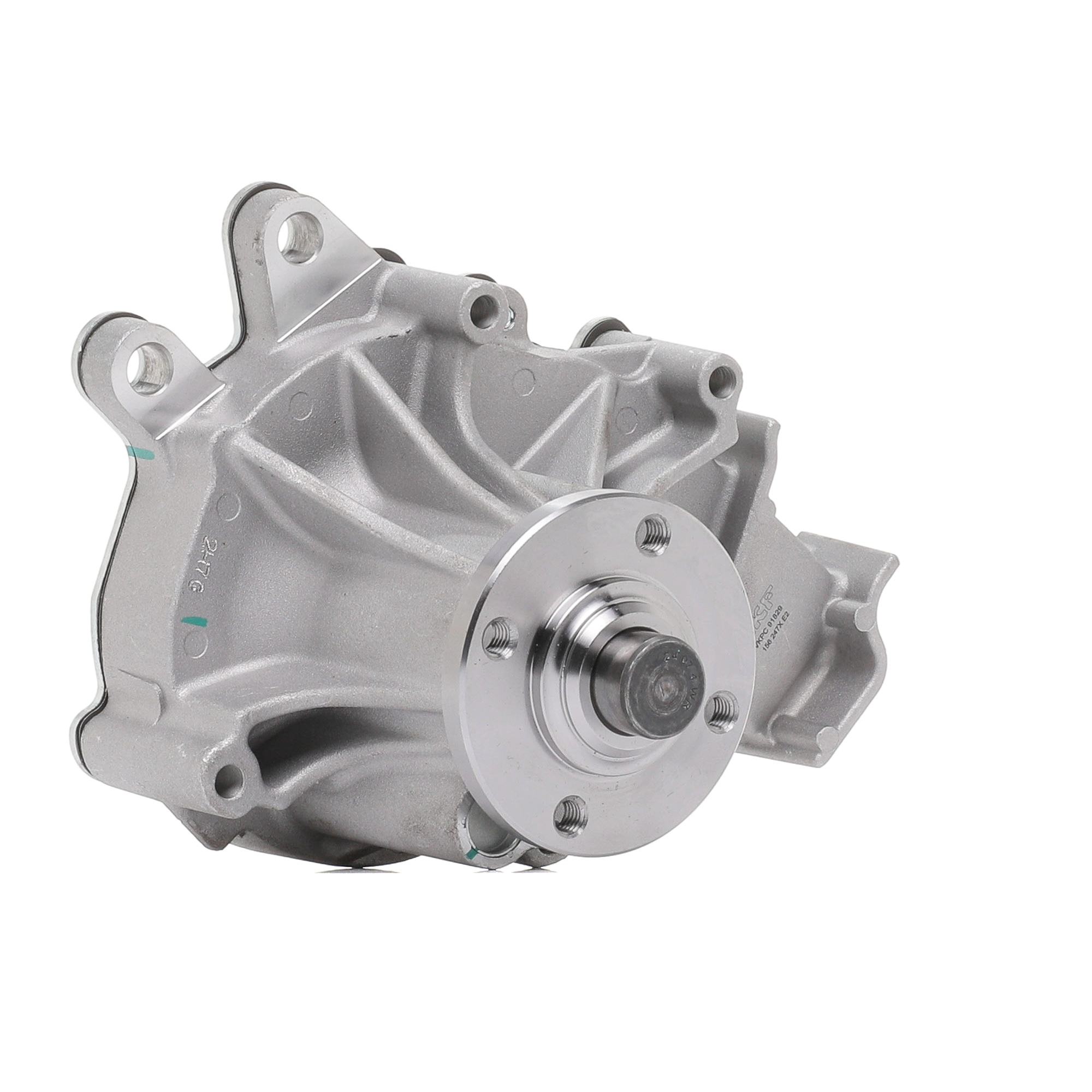 SKF VKPC 91829 with gaskets/seals, with studs, Metal, for V-ribbed belt use Water pump VKPC 91829 cheap