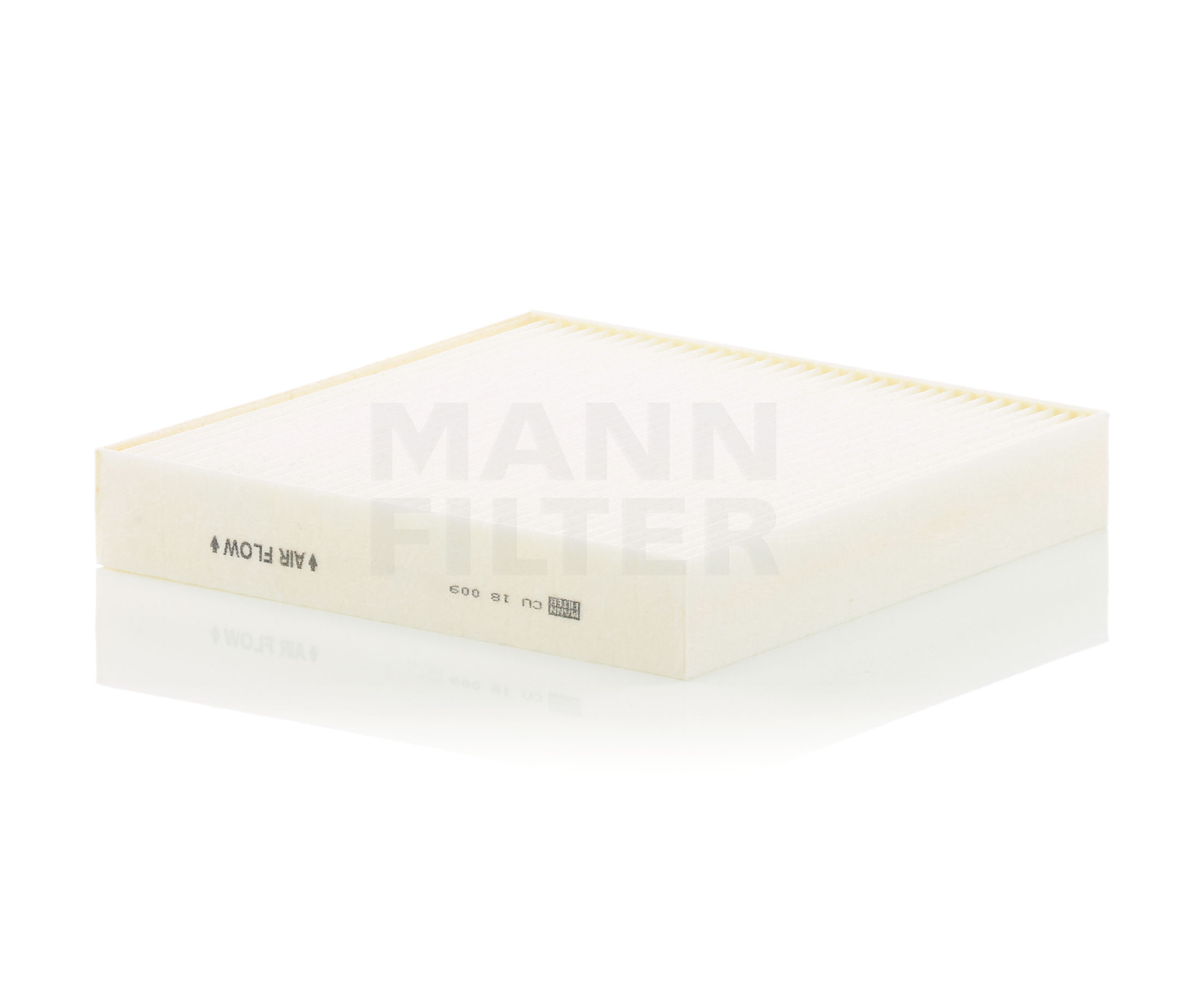 MANN-FILTER Particulate Filter, 176 mm x 179 mm x 28 mm Width: 179mm, Height: 28mm, Length: 176mm Cabin filter CU 18 009 buy