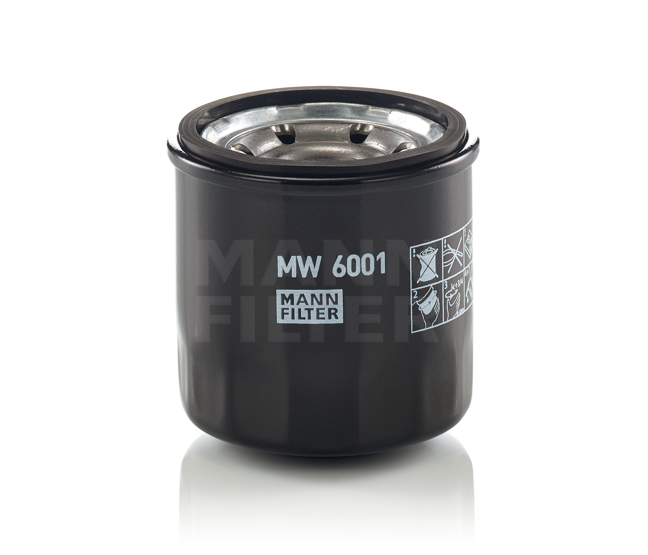 MANN-FILTER MW 6001 TRIUMPH Maksiskootteri Öljynsuodatin M20x1.5-6H, Ruuvattava suodatin