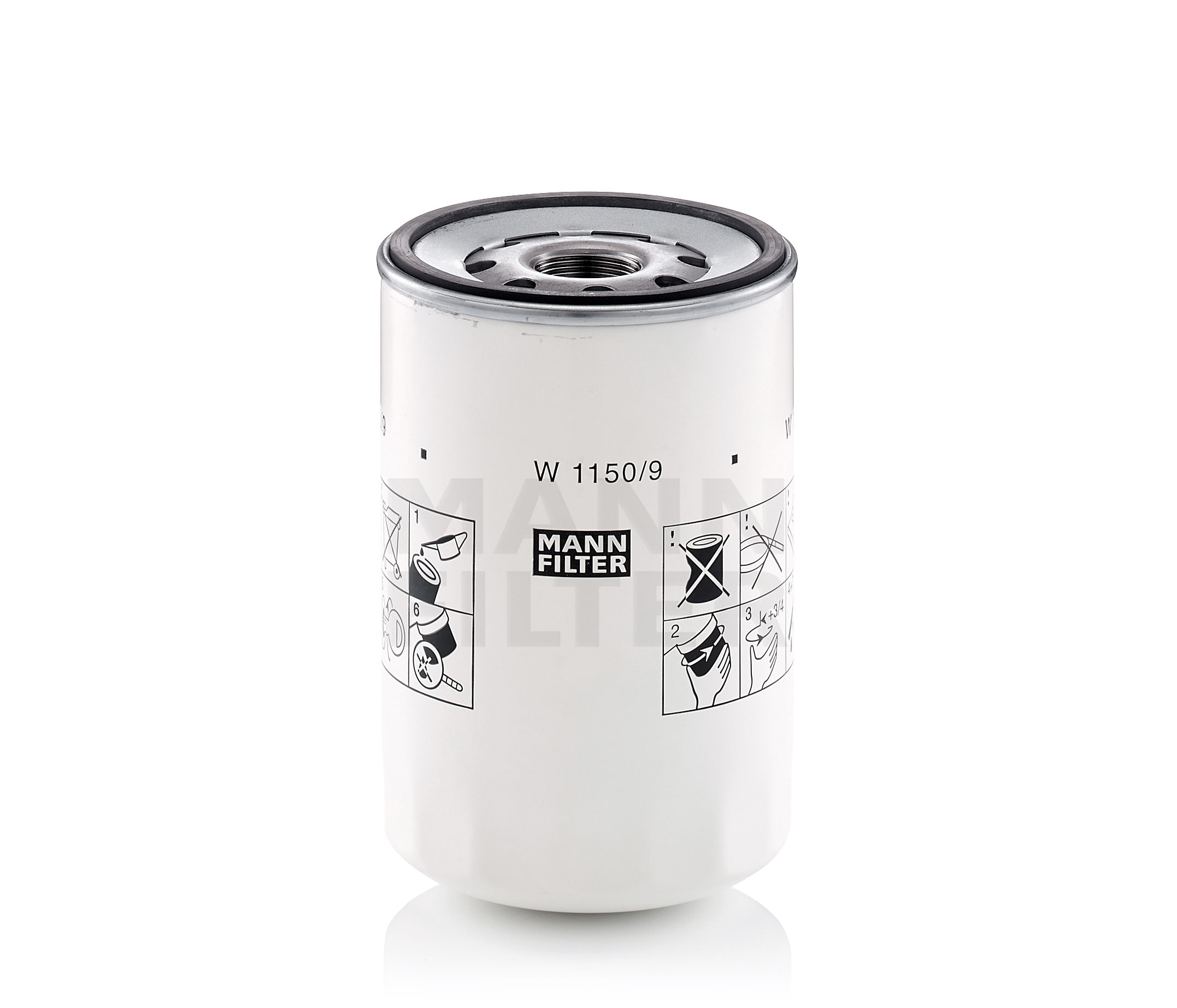 MANN-FILTER W 1150/9 Oil filter cheap in online store