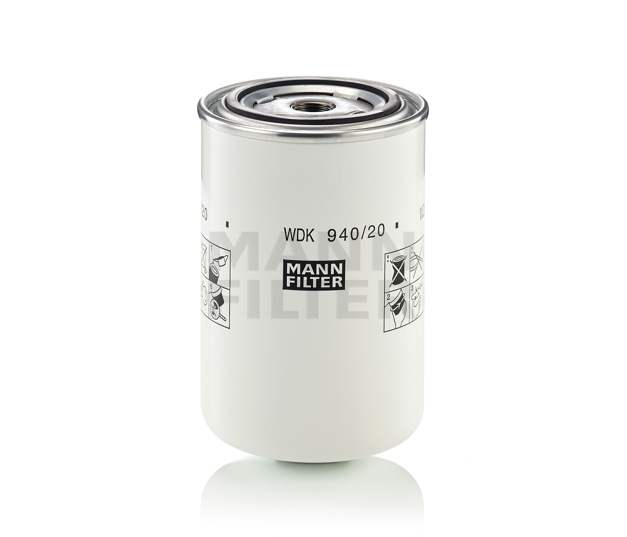 WDK 940/20 MANN-FILTER Filtr paliwa DAIMLER 2.8 - 5.3 Sedan