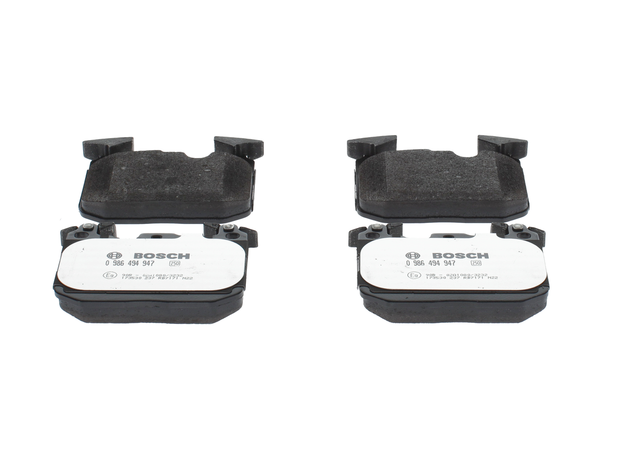 BMW 1 Series Set of brake pads 13783258 BOSCH 0 986 494 947 online buy