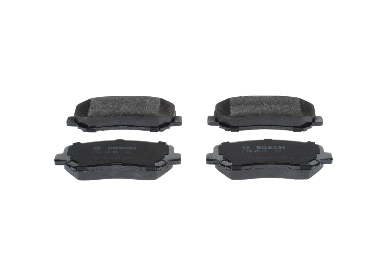 BP1778 0986495405 Pastilhas de travão BOSCH 68225170AE MAZDA