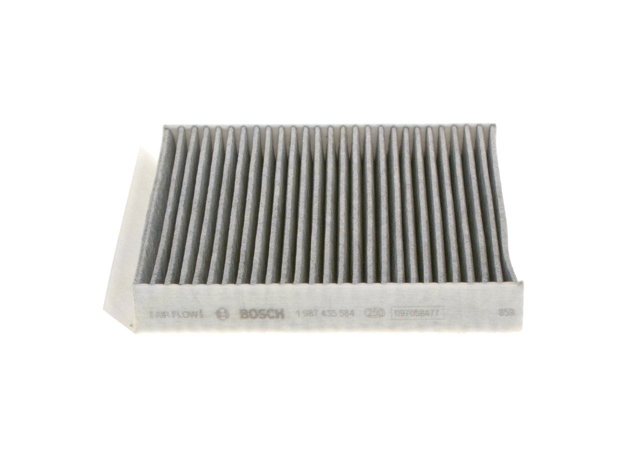 R 5584 BOSCH Activated Carbon Filter, 202,5 mm x 193 mm x 30 mm Width: 193mm, Height: 30mm, Length: 202,5mm Cabin filter 1 987 435 584 buy