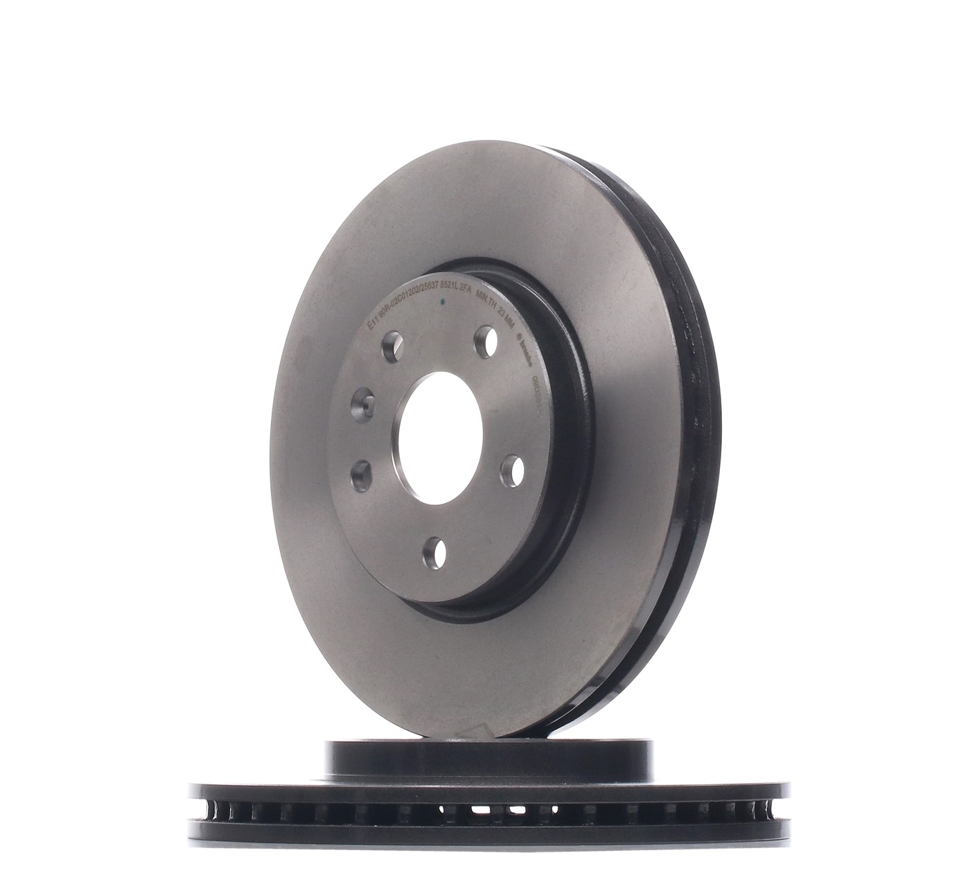 Opel ASTRA Brake disc set 13801795 BREMBO 09.D391.11 online buy
