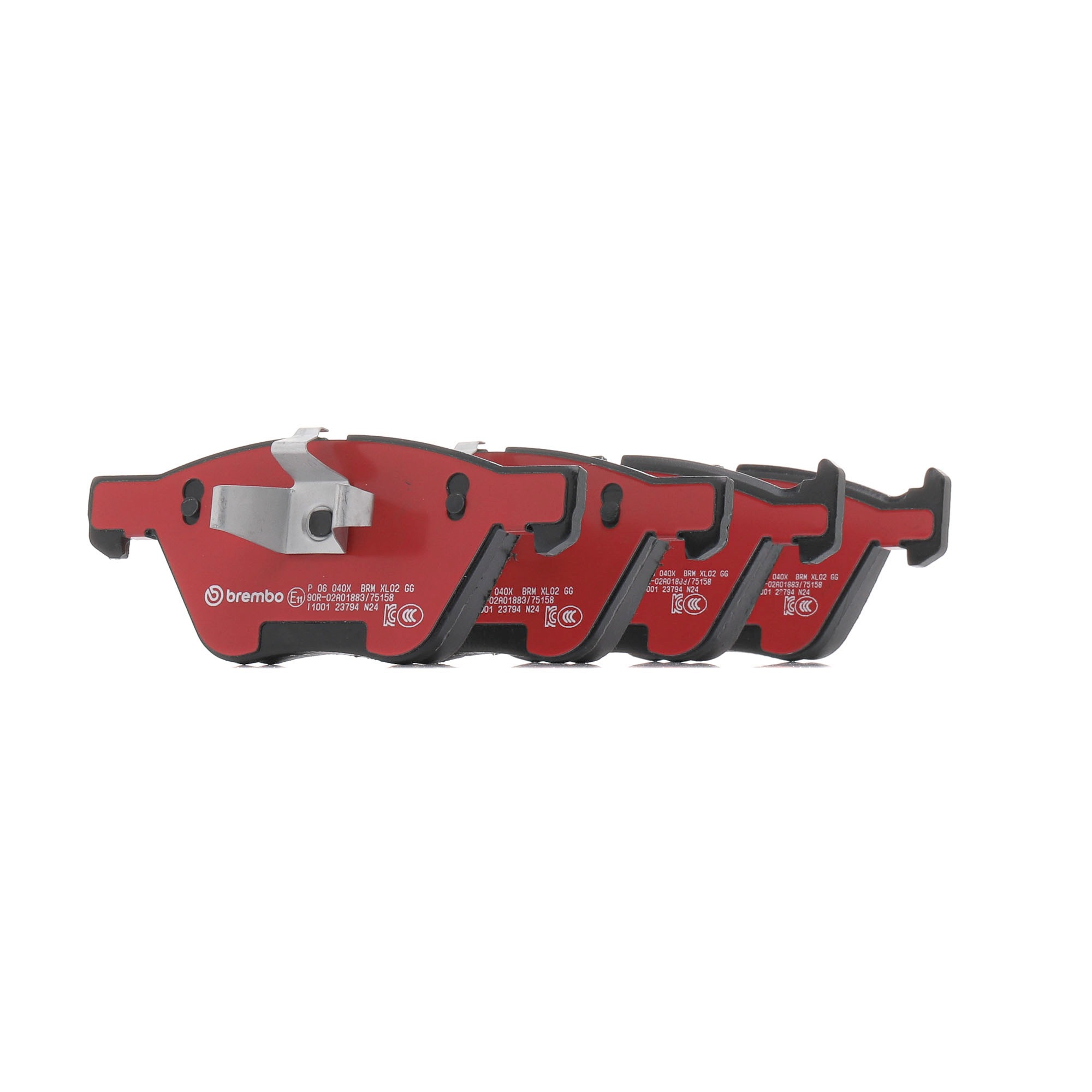 Pirkt 24096 BREMBO sag. nodiluma brīdinājuma indikatoram Augstums: 64mm, Platums: 155mm, Biezums: 20mm Bremžu kluči P 06 040X lēti