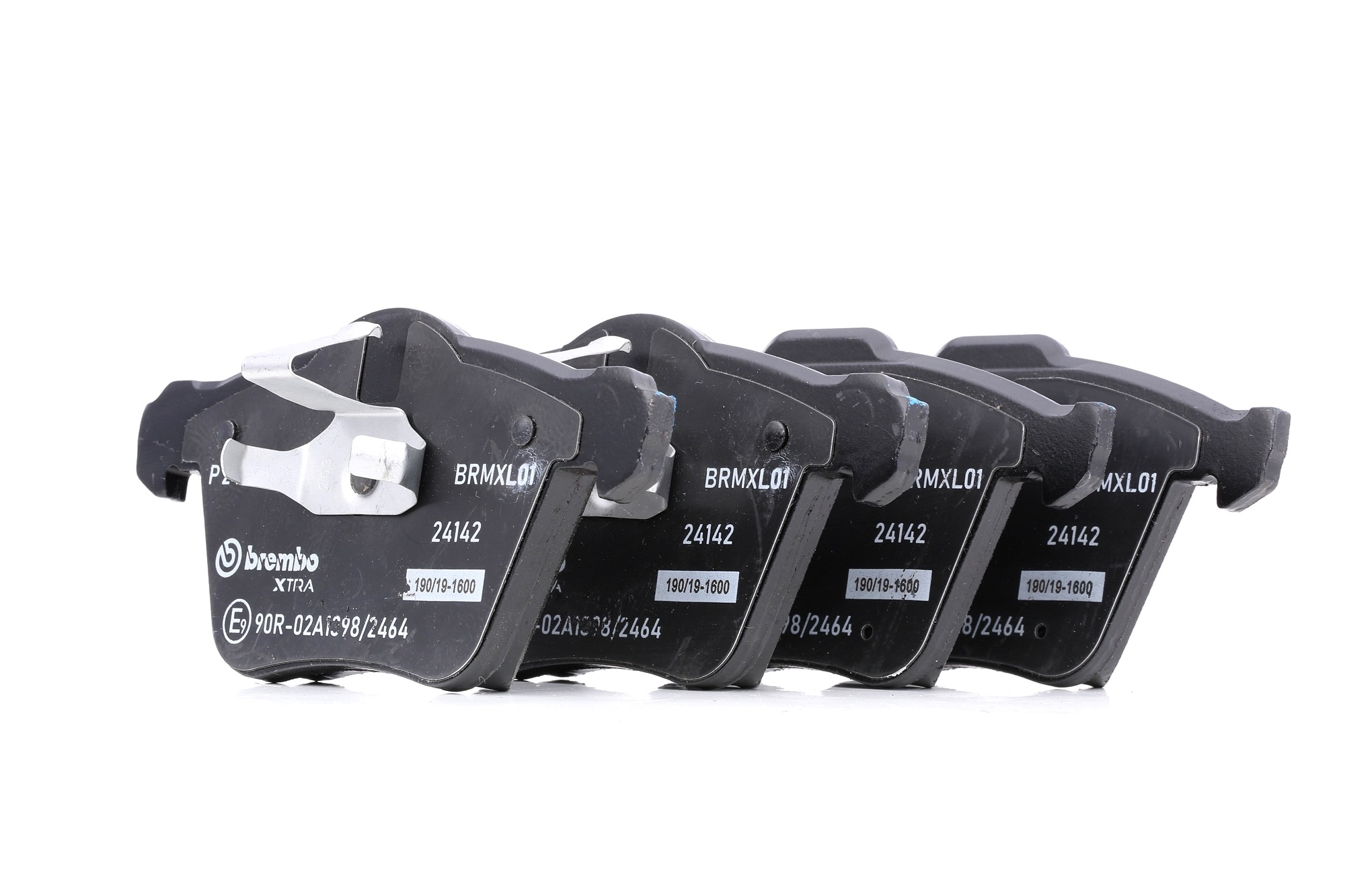 BREMBO P 24 077X Brake pad set excl. wear warning contact, without accessories