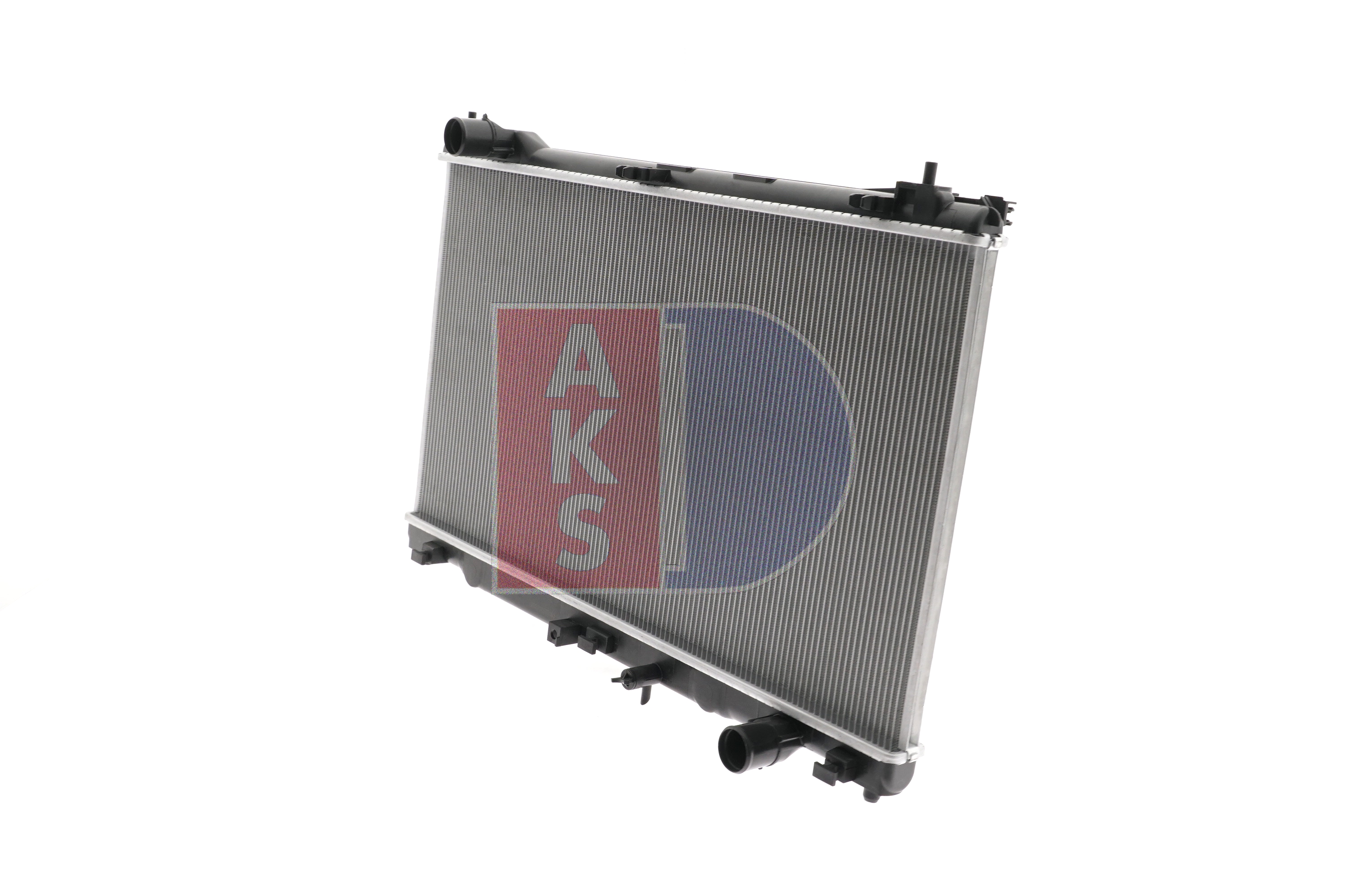 AKS DASIS Aluminium, for vehicles with/without air conditioning, 400 x 708 x 16 mm, Brazed cooling fins Radiator 210287N buy