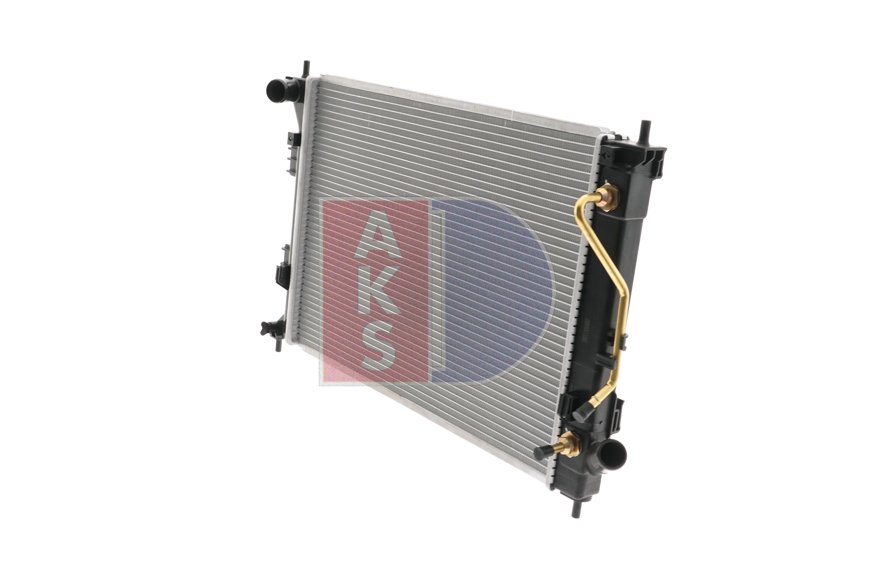 560108N AKS DASIS Radiators HYUNDAI Aluminium, for vehicles with/without air conditioning, 554 x 398 x 15 mm, Automatic Transmission, Brazed cooling fins