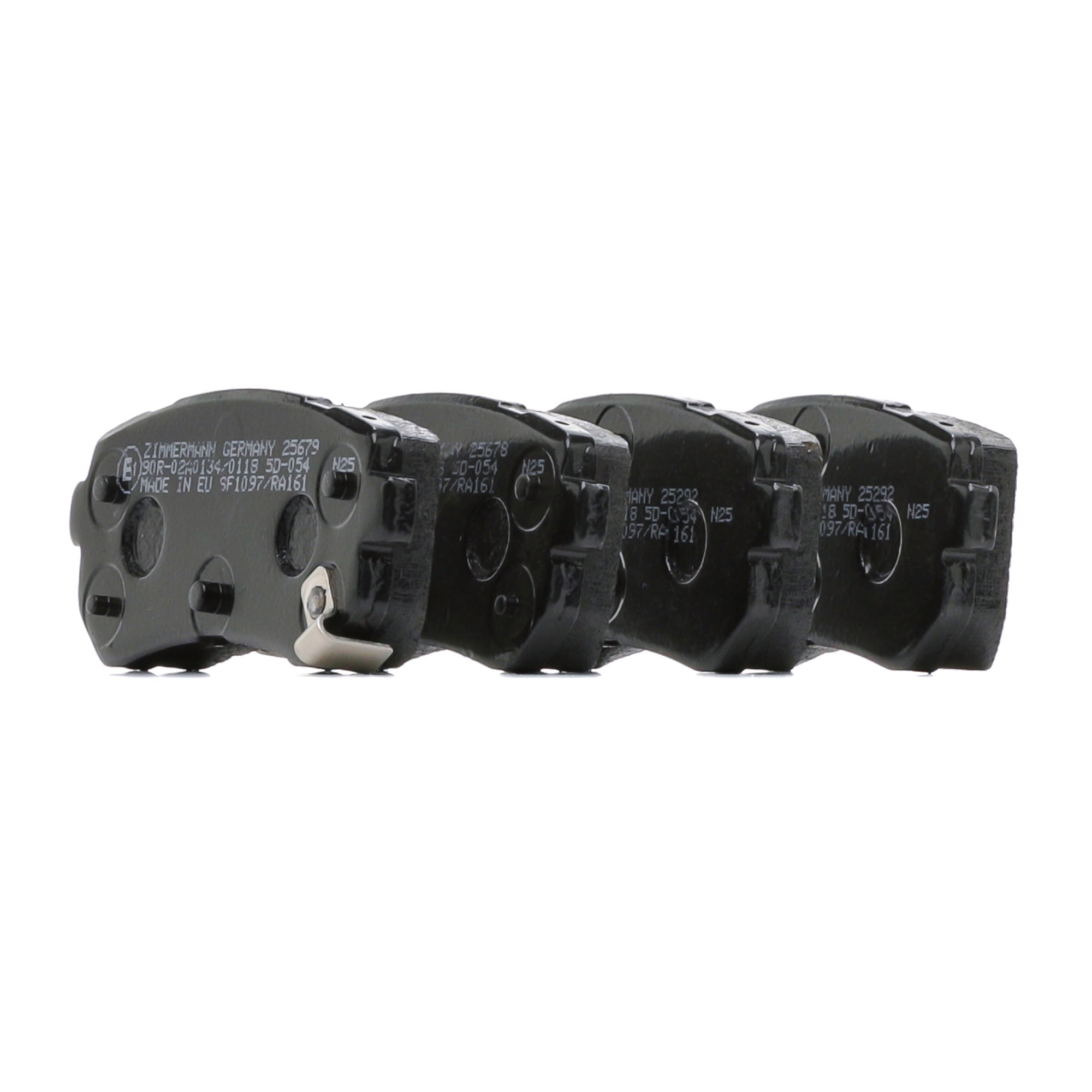 25677 25677.160.1 Brake pad set ZIMMERMANN 58302-D4A00 KIA
