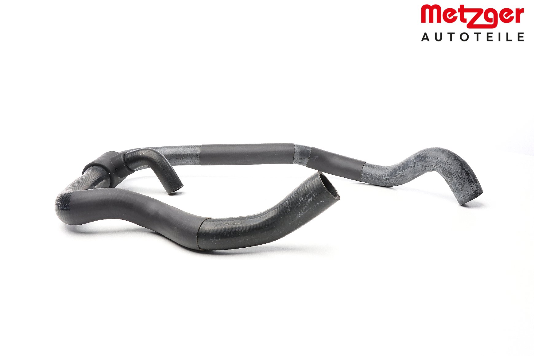 METZGER 2420448 Radiator hose Upper Left, EPDM (ethylene propylene diene Monomer (M-class) rubber)