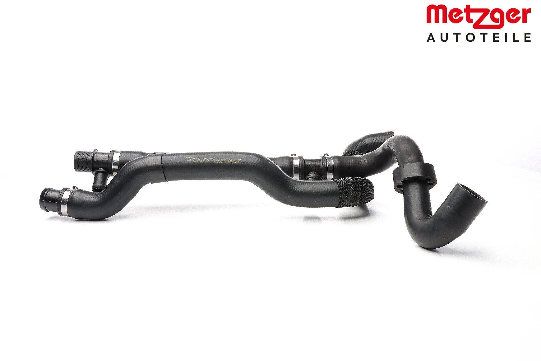 METZGER 2420776 Radiator hose EPDM (ethylene propylene diene Monomer (M-class) rubber)