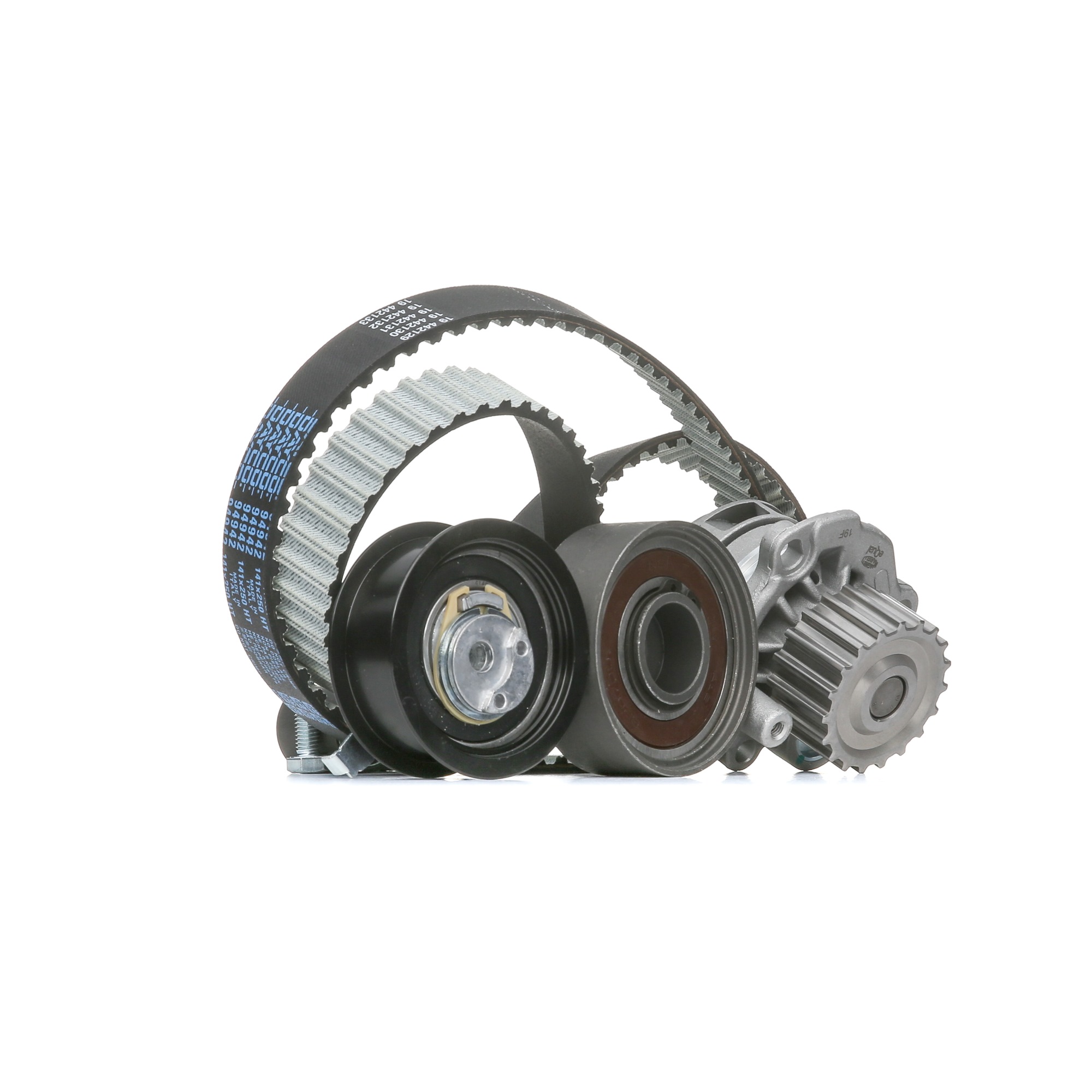 MAGNETI MARELLI 132011160037 Water pump and timing belt kit Number of Teeth: 141 L: 1343 mm, Width: 25 mm