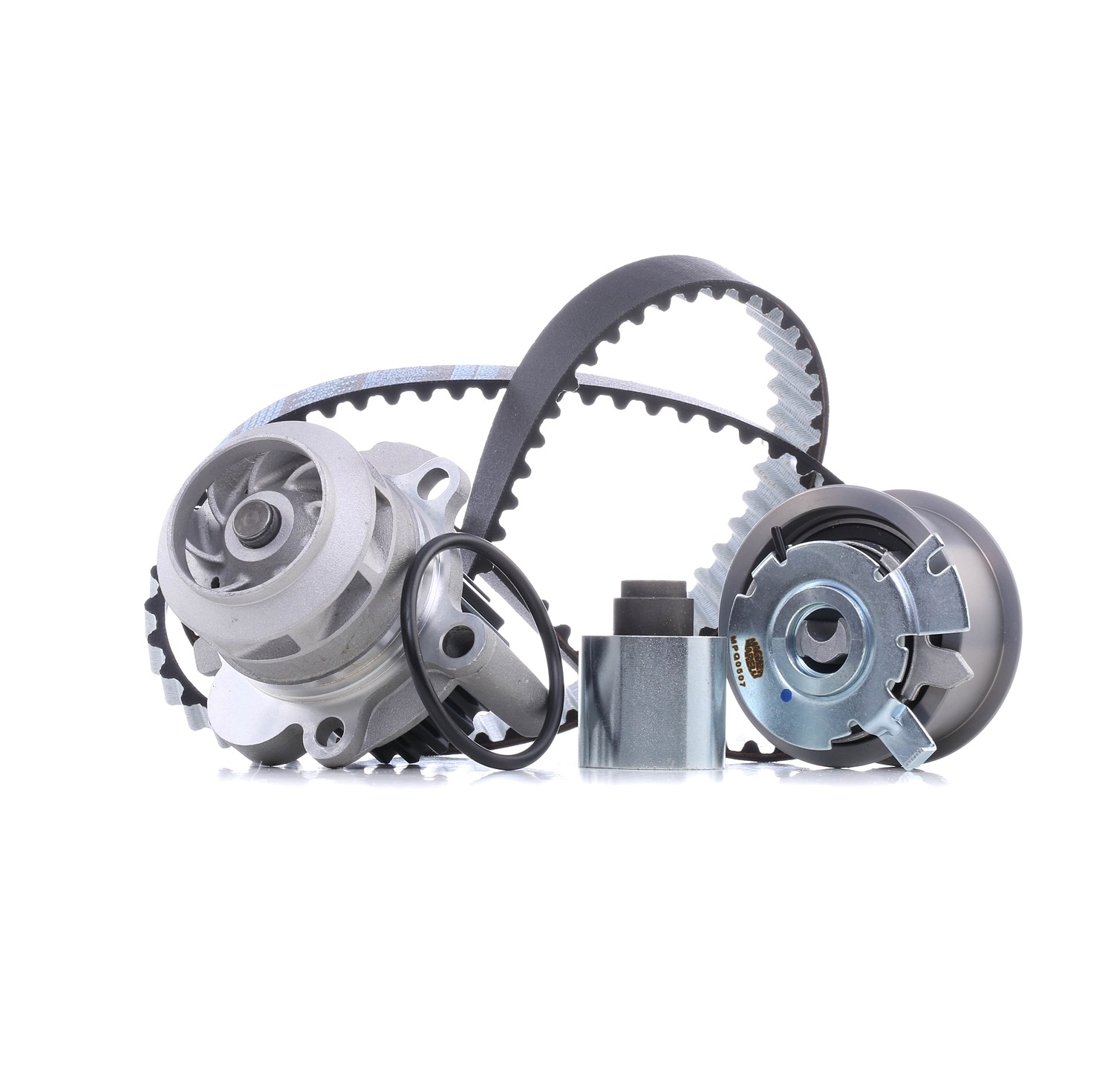 Timing belt kit with water pump MAGNETI MARELLI Number of Teeth: 120 L: 1143 mm, Width: 30 mm - 132011160048
