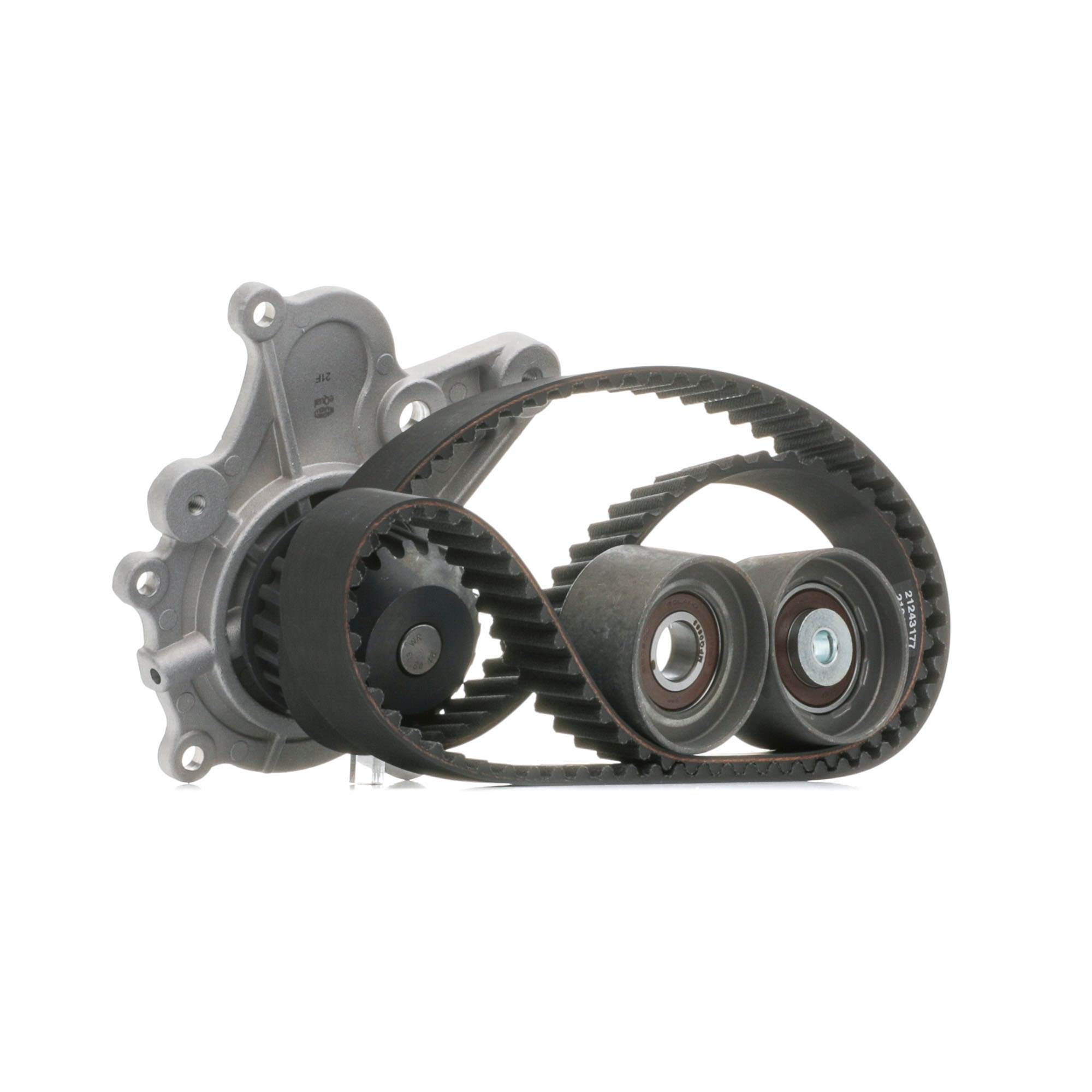 MAGNETI MARELLI 132011160071 Water pump and timing belt kit Number of Teeth: 123 L: 1172 mm, Width: 28 mm
