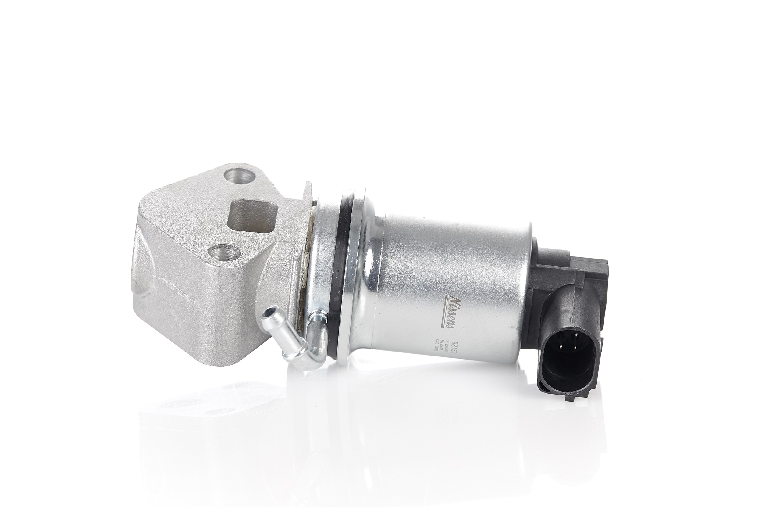 NISSENS 98158 Valvola EGR elettrico, con sensore, Centralina/Software NON va imparato/aggiornato, senza bypass depressione, senza cavo, con elettronica