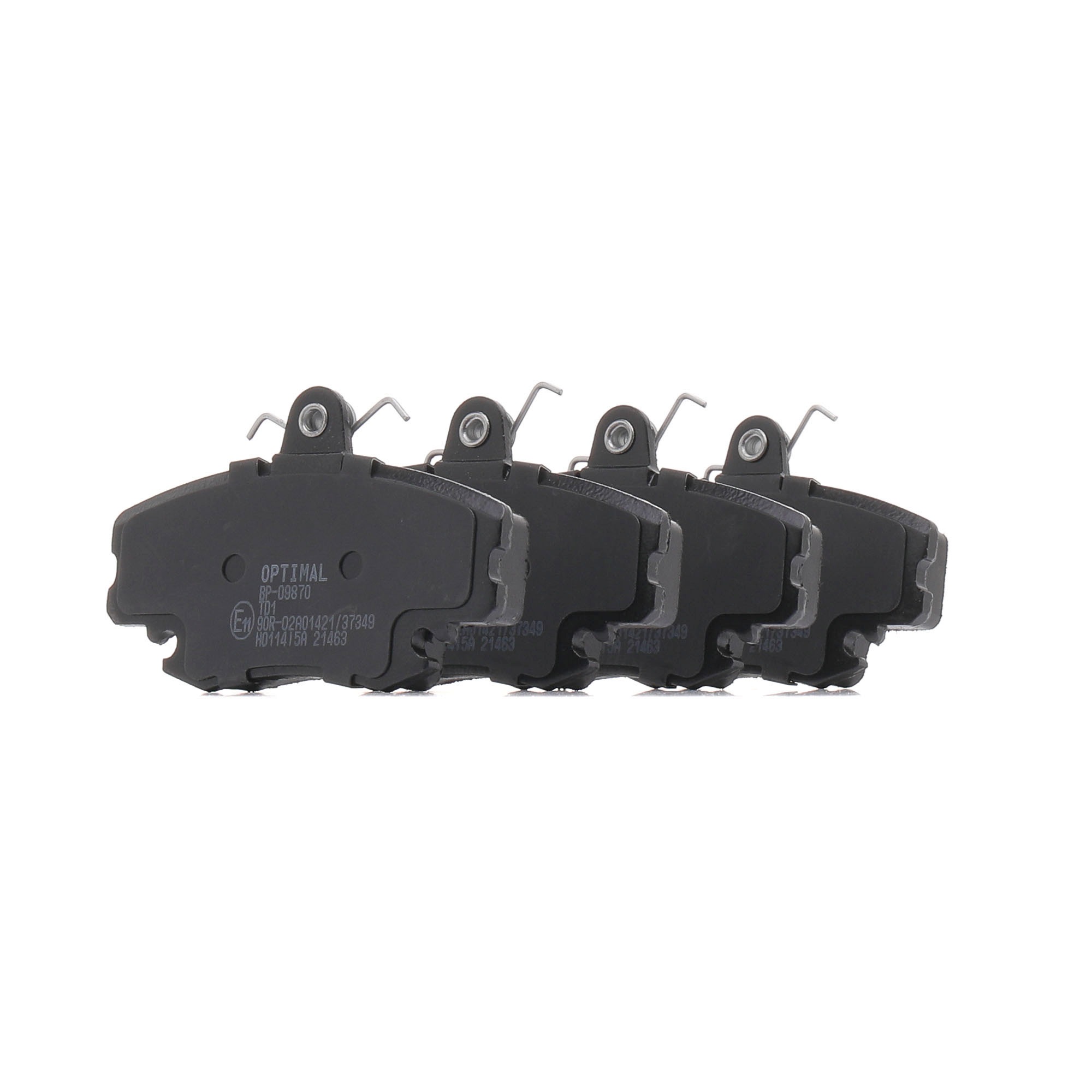 BP-09870 OPTIMAL Σετ τακάκια RENAULT Twingo II Van / Hatchback (CNO_) τιμες