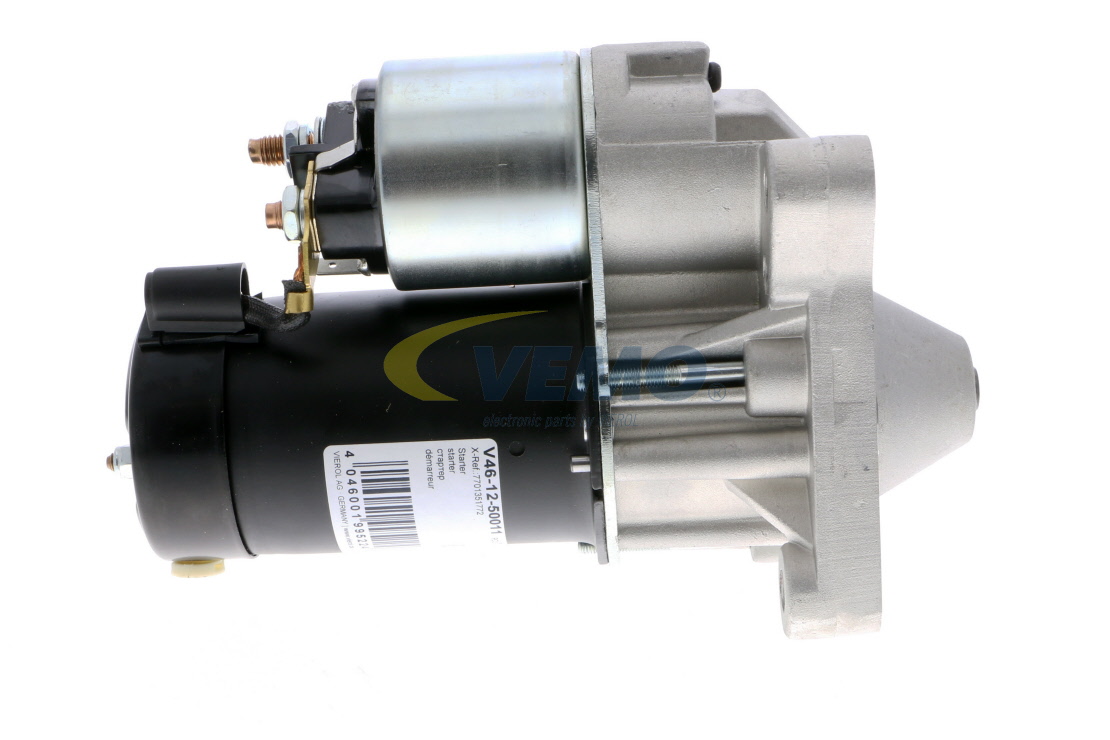 V46-12-50011 VEMO Motor Anlasser Renault Symbol Thalia