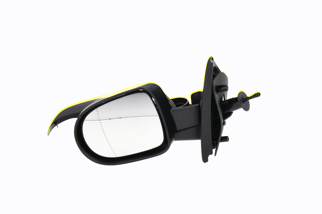 VEMO V46-69-0178 Espejo retrovisor izquierda, negro, manual, asférico