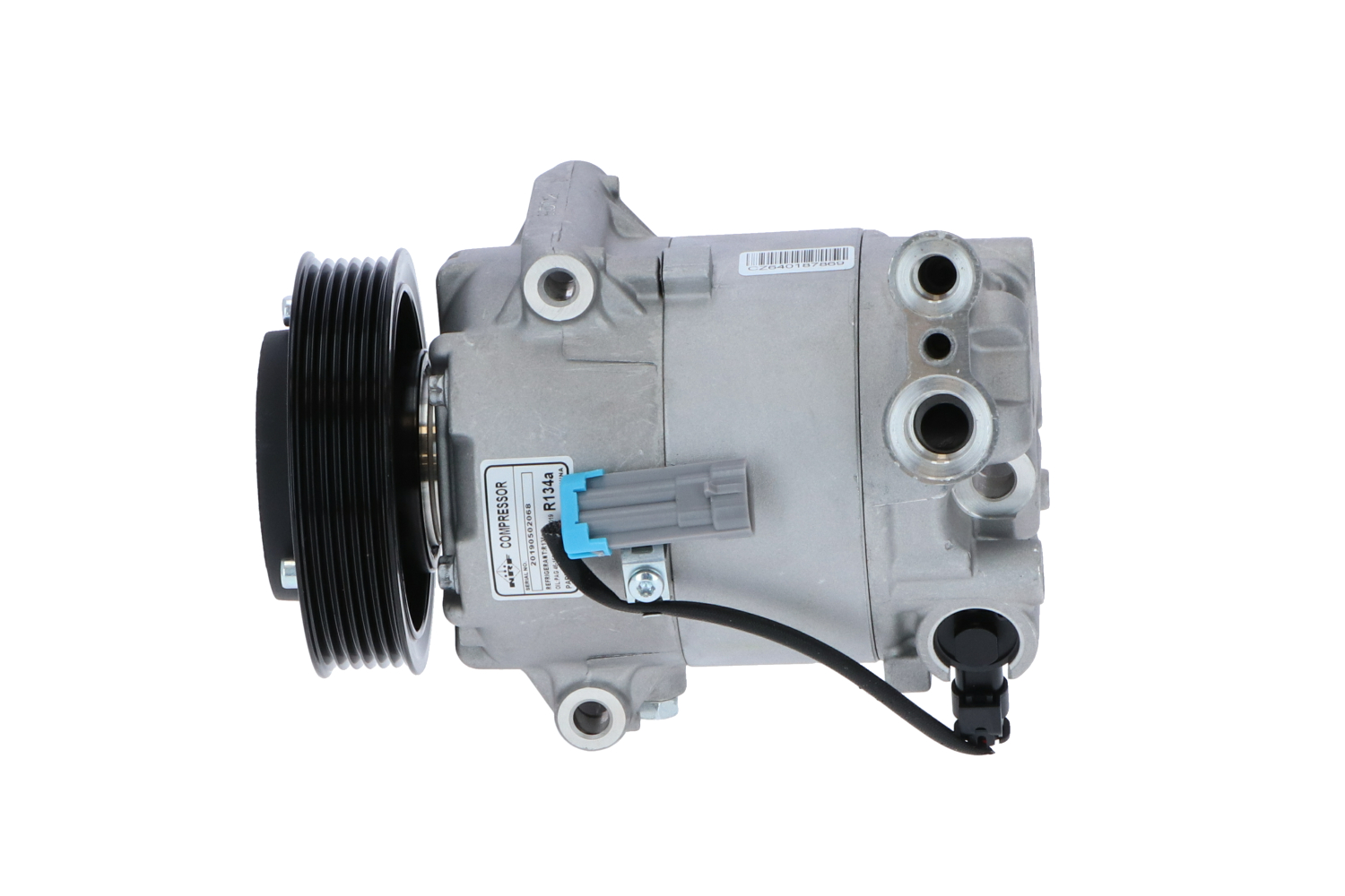 NRF 32781 Air conditioning compressor CVC, 12V, PAG 46, with PAG compressor oil, with gaskets/seals