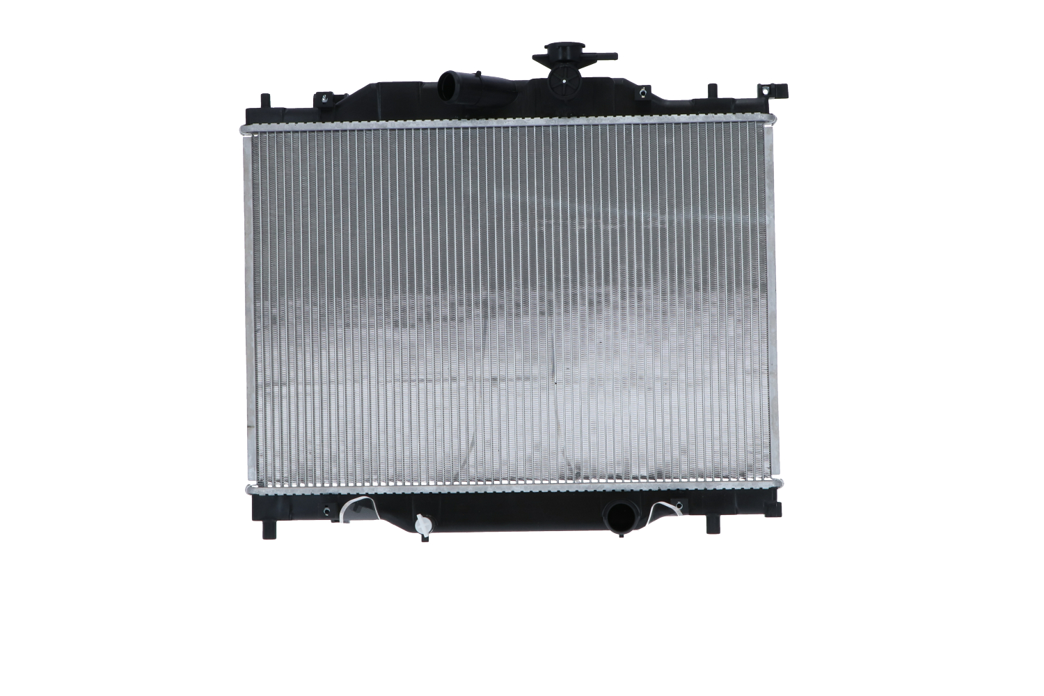 NRF 59249 Engine radiator 540 x 375 x 16 mm, Brazed cooling fins
