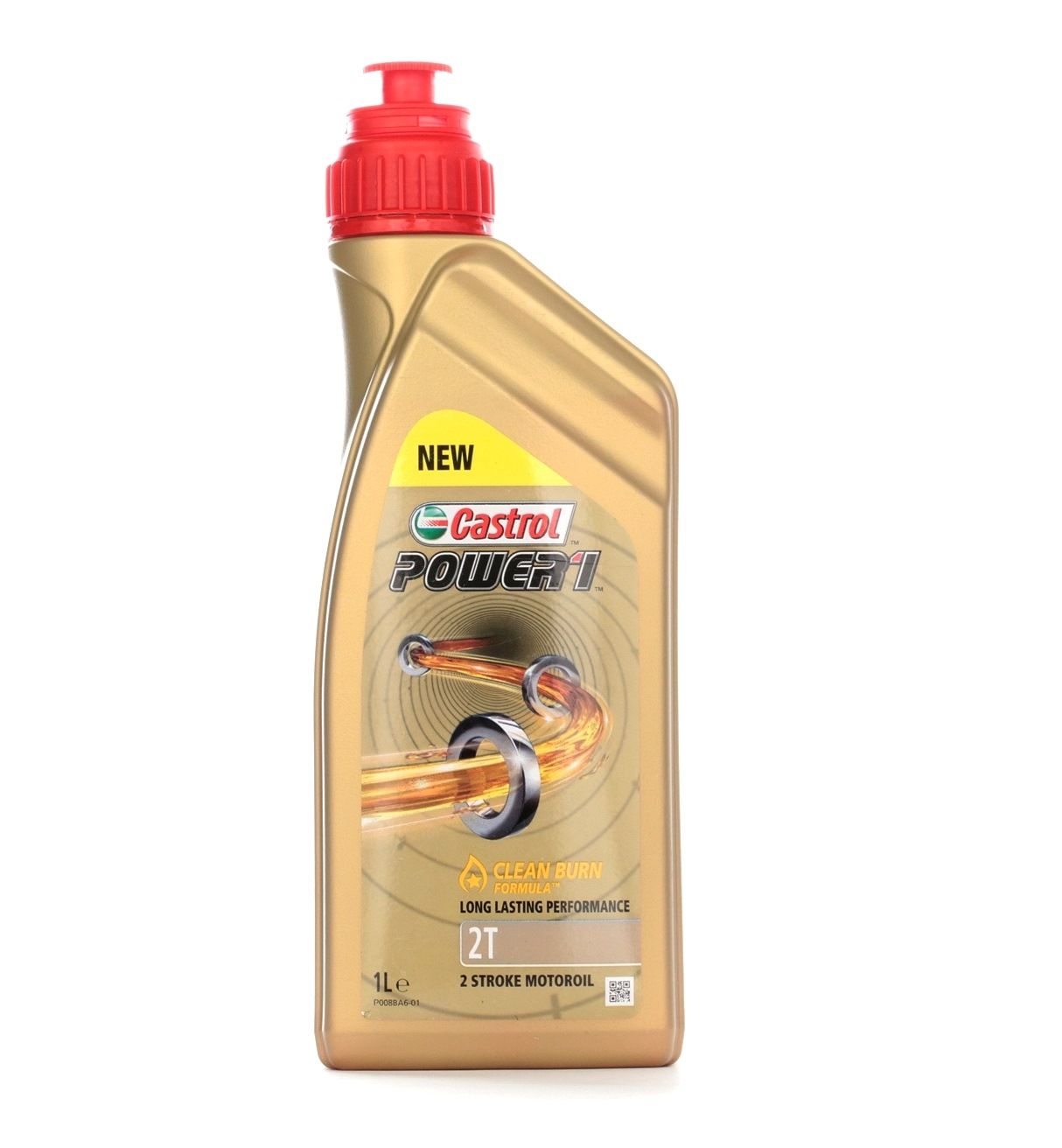 CASTROL Power 1, 2T Huile moteur 1I 15B64B YAMAHA Mobylette Maxi-scooters