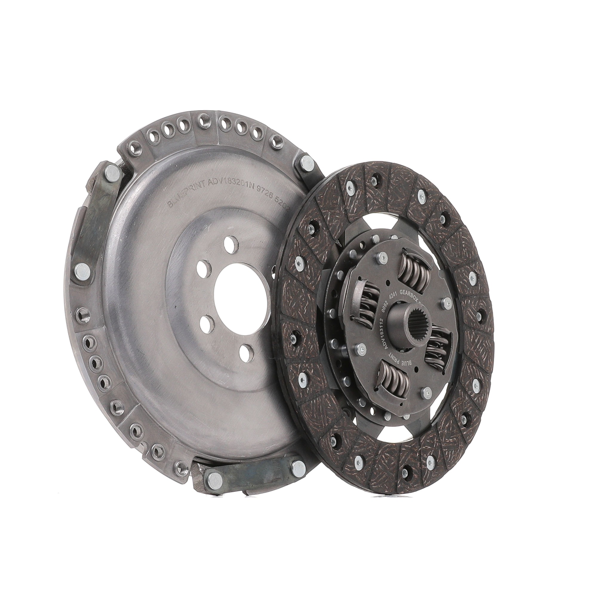 BLUE PRINT ADV183020 Clutch kit three-piece, with synthetic grease, with release plate, 210mm