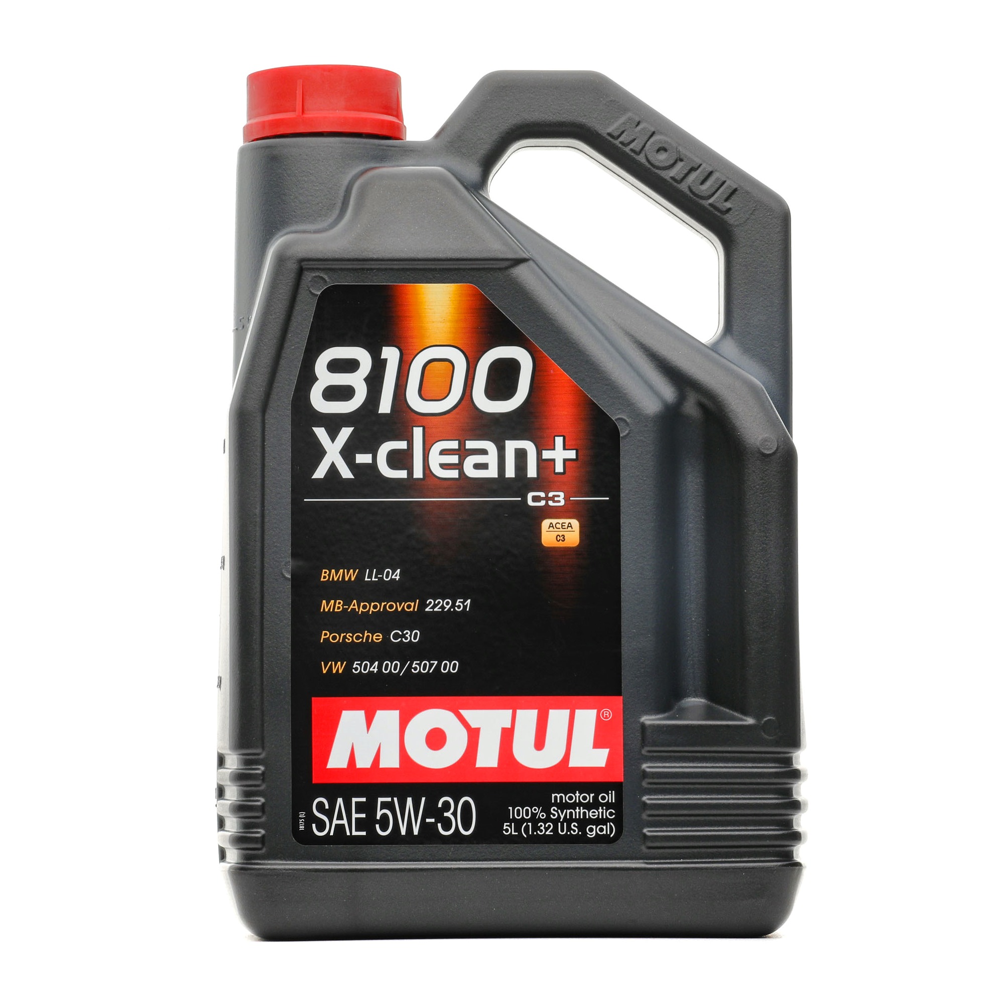 MOTUL 8100, X-CLEAN+ 5W-30, 5L Olie 109220 koop goedkoop