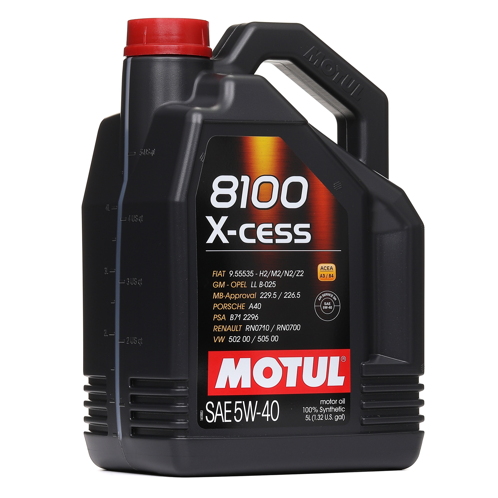 Buy Car oil MOTUL diesel 109228 8100, X-cess 5W-40, 5l