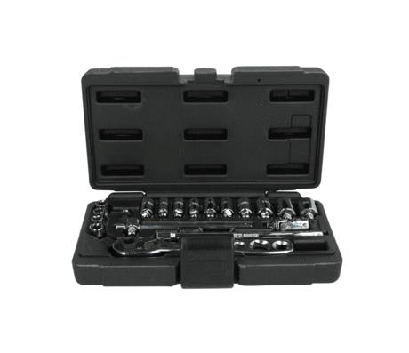 Achat de 130.0300 KS TOOLS Acier d'outil, Entraînement: 3/8, 1/4, 5/16pouce, avec fonction de crantage, à tête carrée Jeu de clé à douille 130.0300 bon marché