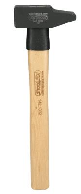 KS Tools Schlosserhammer, Esche-Stiel, französische Form, 300g