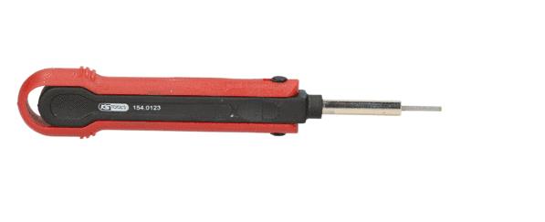 KS TOOLS Length: 137mm, Spring Steel Release Tool, flat- / round plug 154.0123 buy