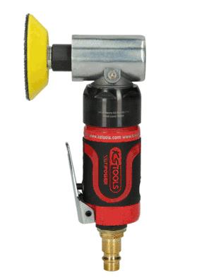 Pirkti 515.5585 KS TOOLS efektyvumas: 220W, oro sunaudojimas: 283l/min, žarnos skersmuo: 3/8col., 1/4"NPT, sūkių skaičius tuščiąja eiga: 190001/min Kampinis šlifuoklis (pneumatinis) 515.5585 nebrangu