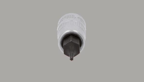 Pirkt 911.4407 KS TOOLS DIN 3120, ISO 1174, ISO1174, T6, Hroma-Vanādija tērauds, Torx, rievots Muciņatslēga 911.4407 lēti