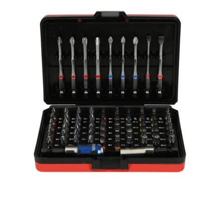 KS TOOLS Plastic Cassette, Number of tools: 71 Screwdriver Bit Set 918.3070 buy