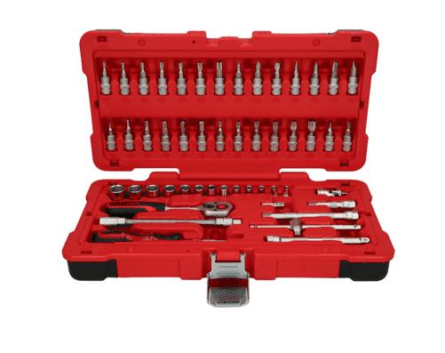 KS TOOLS Chrome Vanadium Steel, Drive: 1/4Inch, with ratchet function, Rectangle Socket wrench set 951.0650 buy